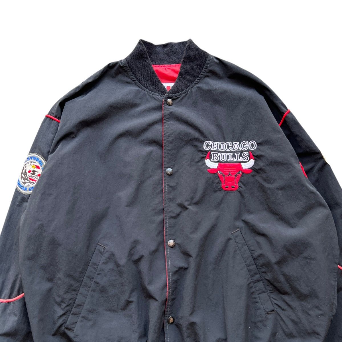 NBA Vintage Chicago Bulls 91-92 Back To Back NBA World Champions Size US XL / EU 56 / 4 - 8 Thumbnail