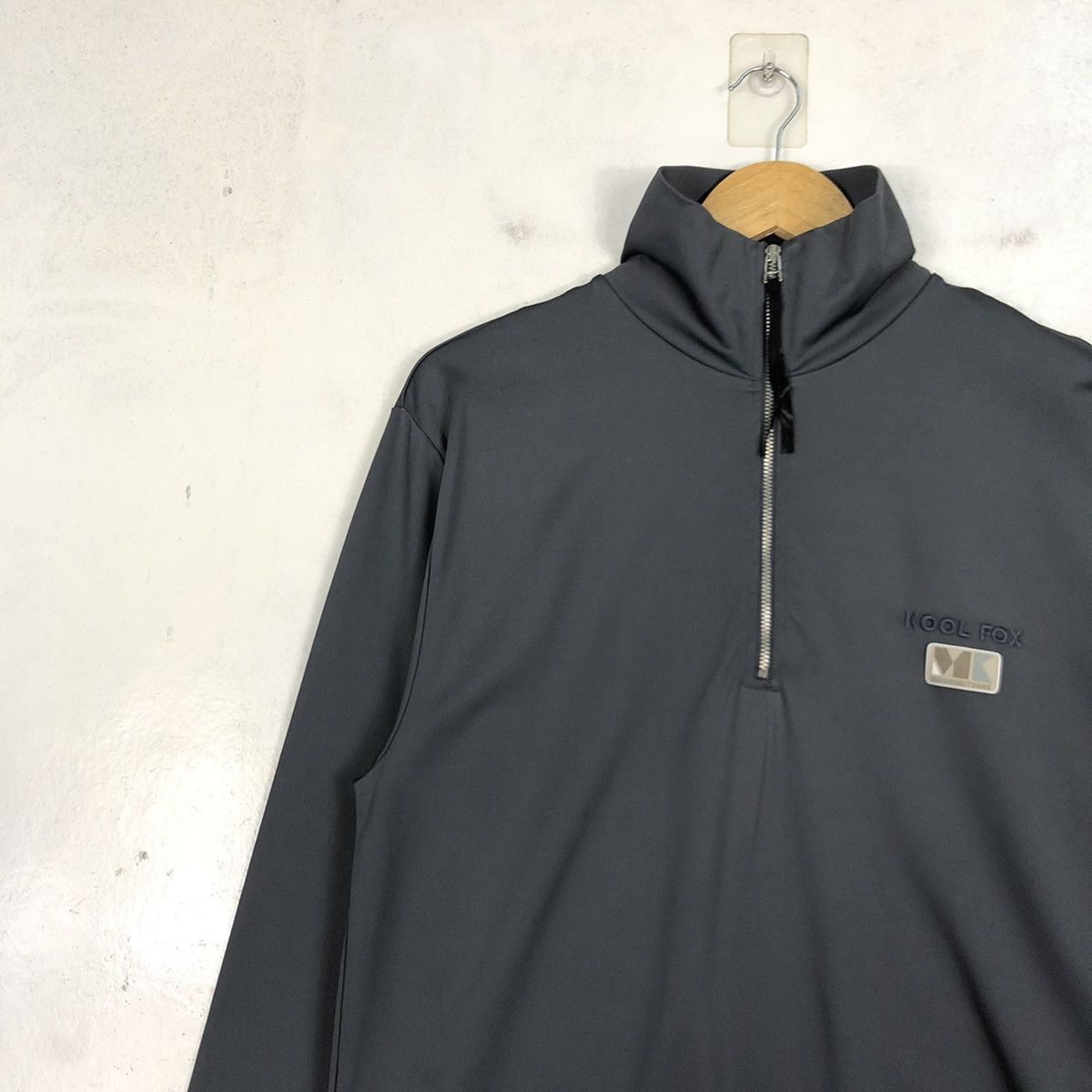 Japanese Brand × Maison Kitsune × Other Kool For Maison Kitsune Halfzipper Jacket Size US M / EU 48-50 / 2 - 6 Thumbnail