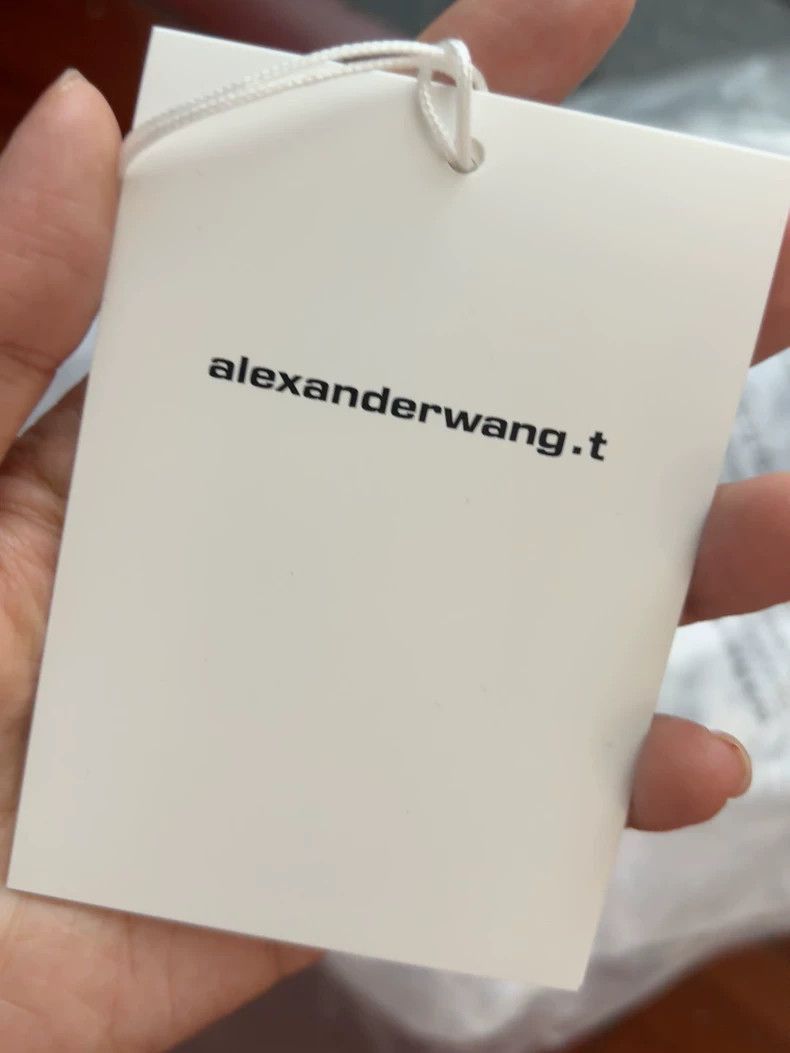 Alexander Wang Alexander Wang Distressed Logo Short Sleeve T- Size XS / US 0-2 / IT 36-38 - 7 Thumbnail