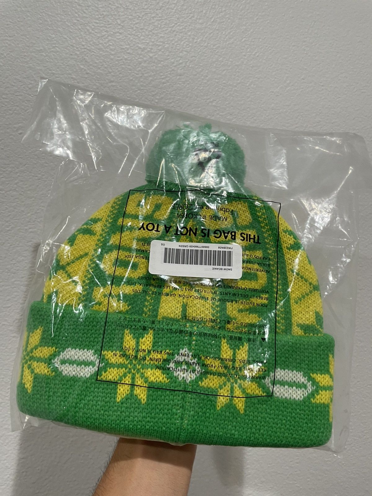 Supreme Supreme Snow Beanie Size ONE SIZE - 6 Thumbnail