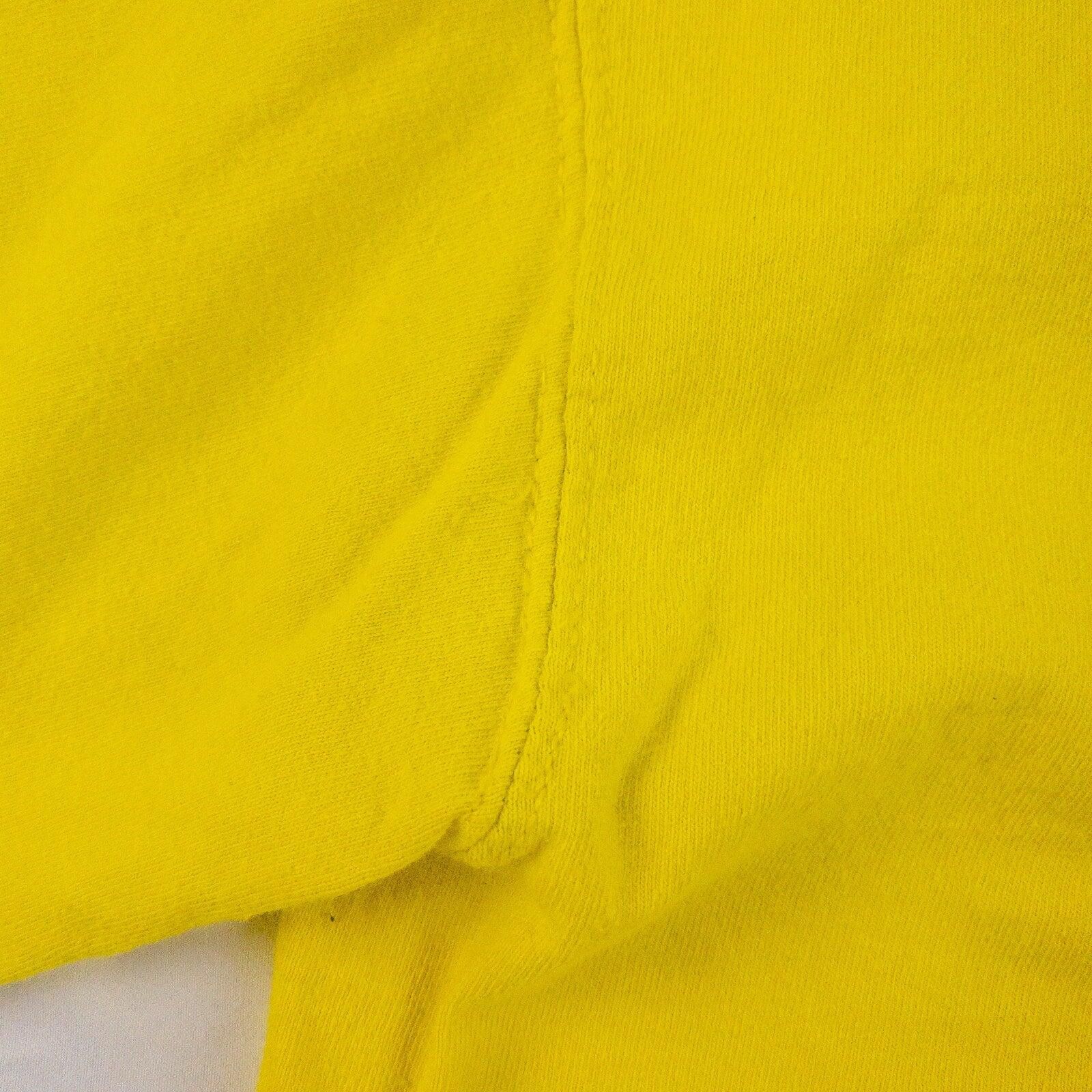 Champion Champion Vintage Yellow Tee Shirt Mens Small Womens Medium Size US M / EU 48-50 / 2 - 10 Thumbnail
