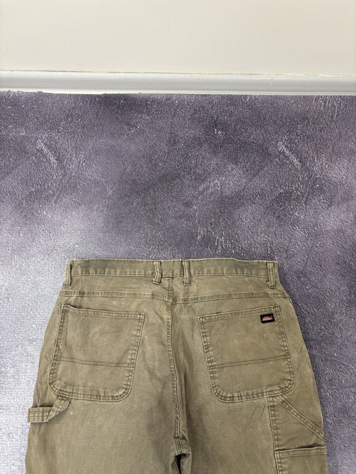 Dickies Vintage Dickies Y2K American Olive Hype Cropped Baggy Shorts Size US 38 / EU 54 - 6 Thumbnail