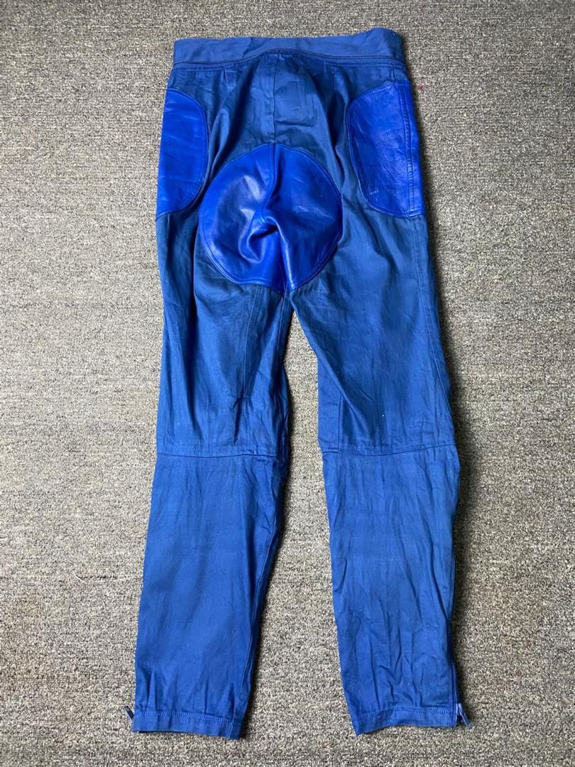 Japanese Brand Unbranded Leather Racing Pants (145) Size US 31 - 3 Thumbnail