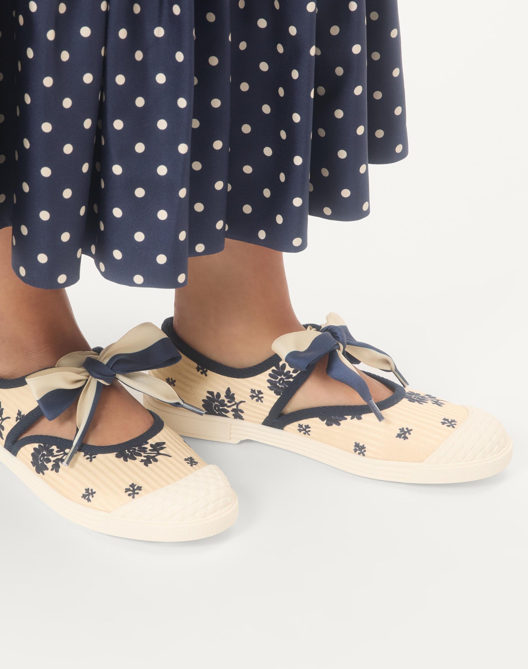 Valentino os11x0126 'Bye Bye Bye' Ballerina Sneakers in Multicolor Size US 11 / IT 41 - 2 Thumbnail