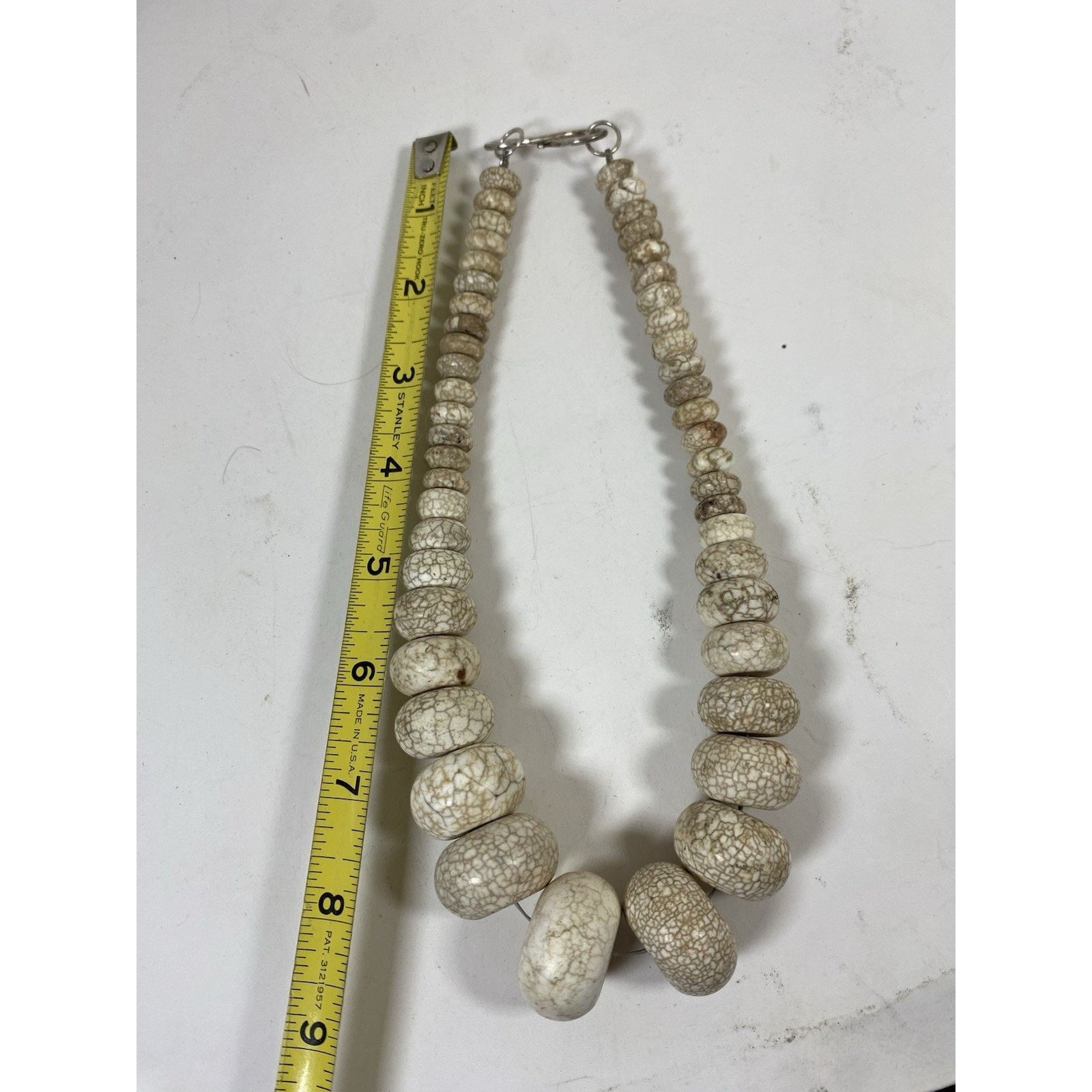 Other Native American Handmade Magnesite Necklace Stone Beads Size ONE SIZE - 5 Thumbnail