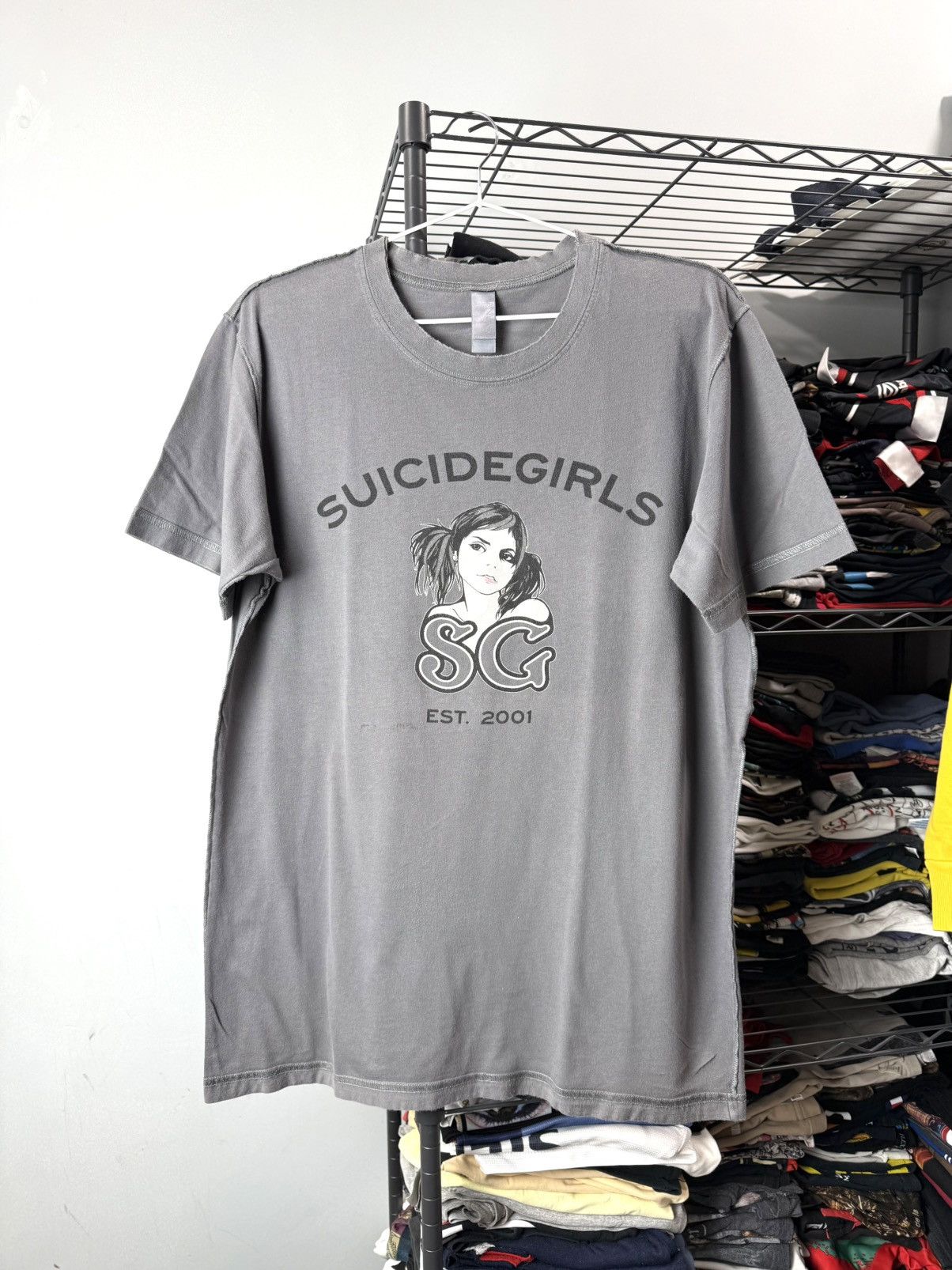 Rap Tees Vintage Suicide Girl 2001 T Shirt Suicideboys Size US L / EU 52-54 / 3 - 1 Thumbnail