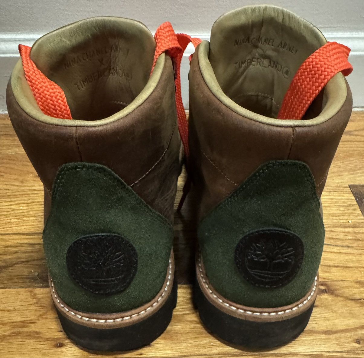 Timberland Nina Chanel Abney X Timberland '78 Hiker Boot - Rust Size US 10 / EU 43 - 3 Thumbnail