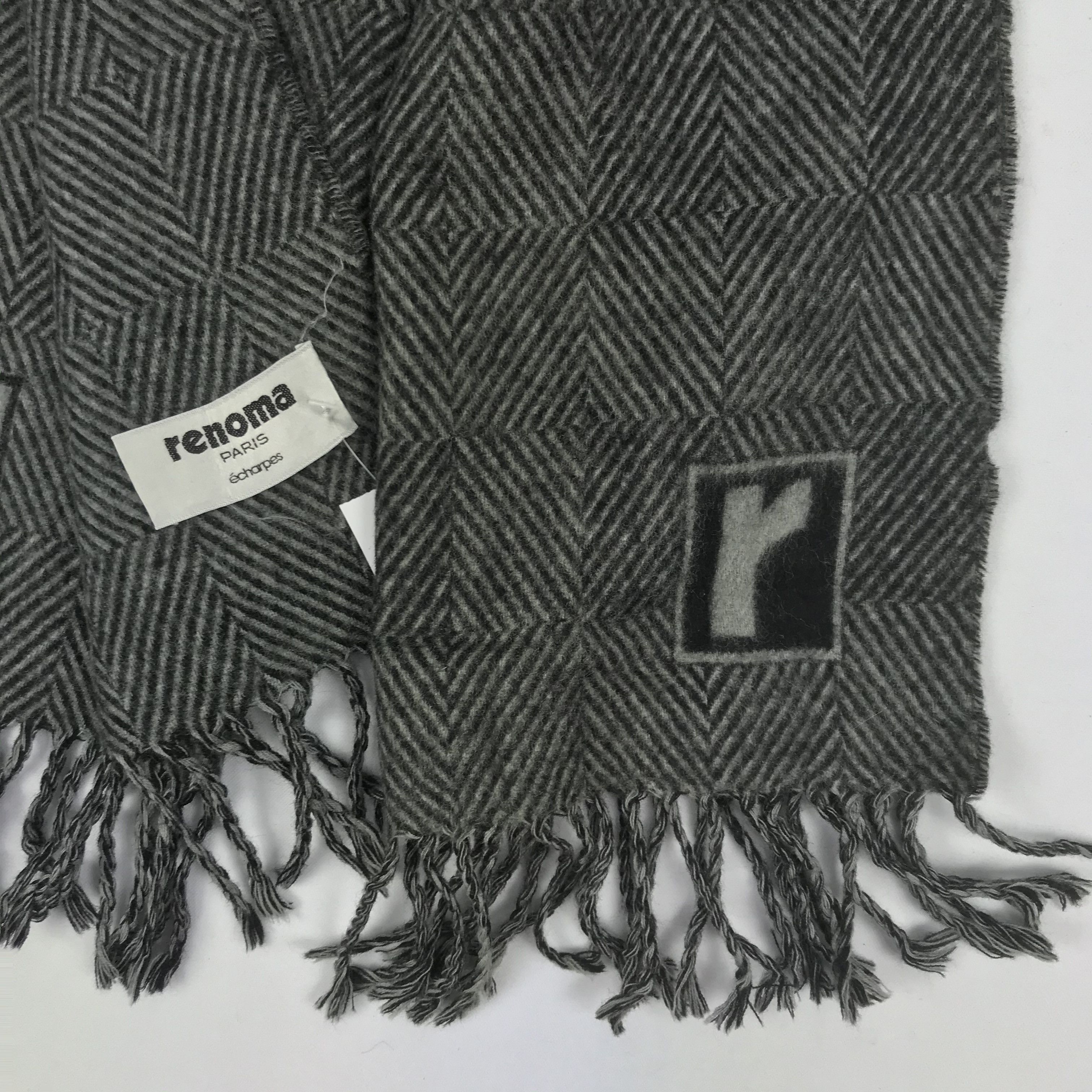 Renoma Vintage Renoma Scarf Muffler Wool Warmer Neckwear Scarvesmmm Size ONE SIZE - 4 Thumbnail