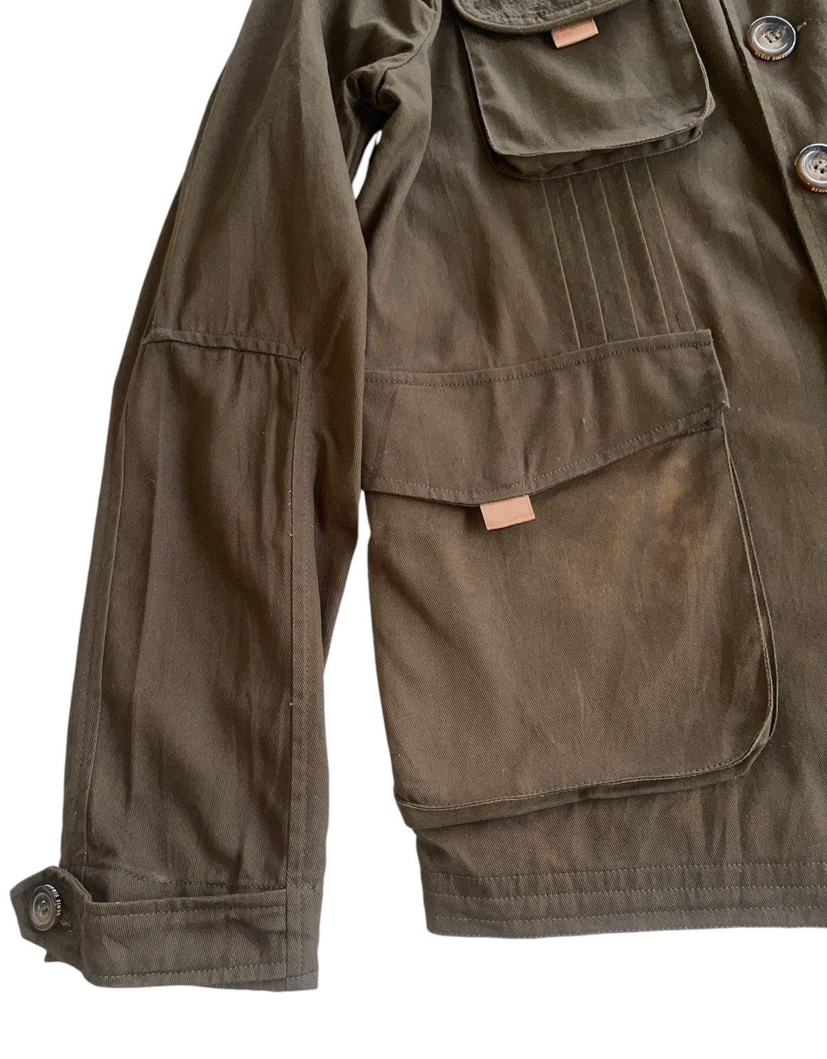 Denis Simachev Denis Simachev Olive Field Jacket Size US XL / EU 56 / 4 - 14 Thumbnail