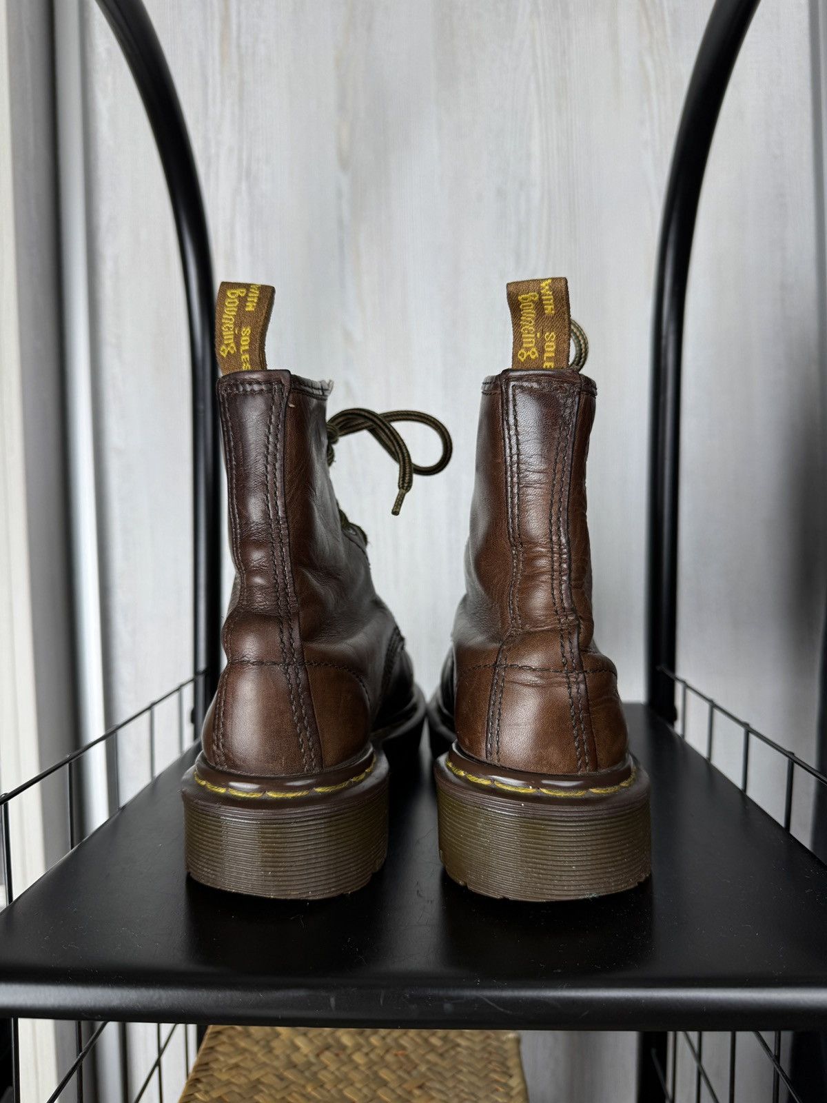 Dr. Martens Vintage Dr.Martens Air Cushion made in England Leather Boots Size US 6.5 / IT 36.5 - 12 Thumbnail