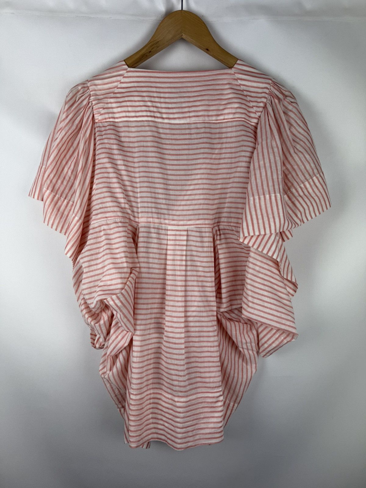 Bernhard Willhelm Bernhard Willhelm Striped Avant-Garde Button Up Shirt Tunic Size ONE SIZE - 14 Thumbnail