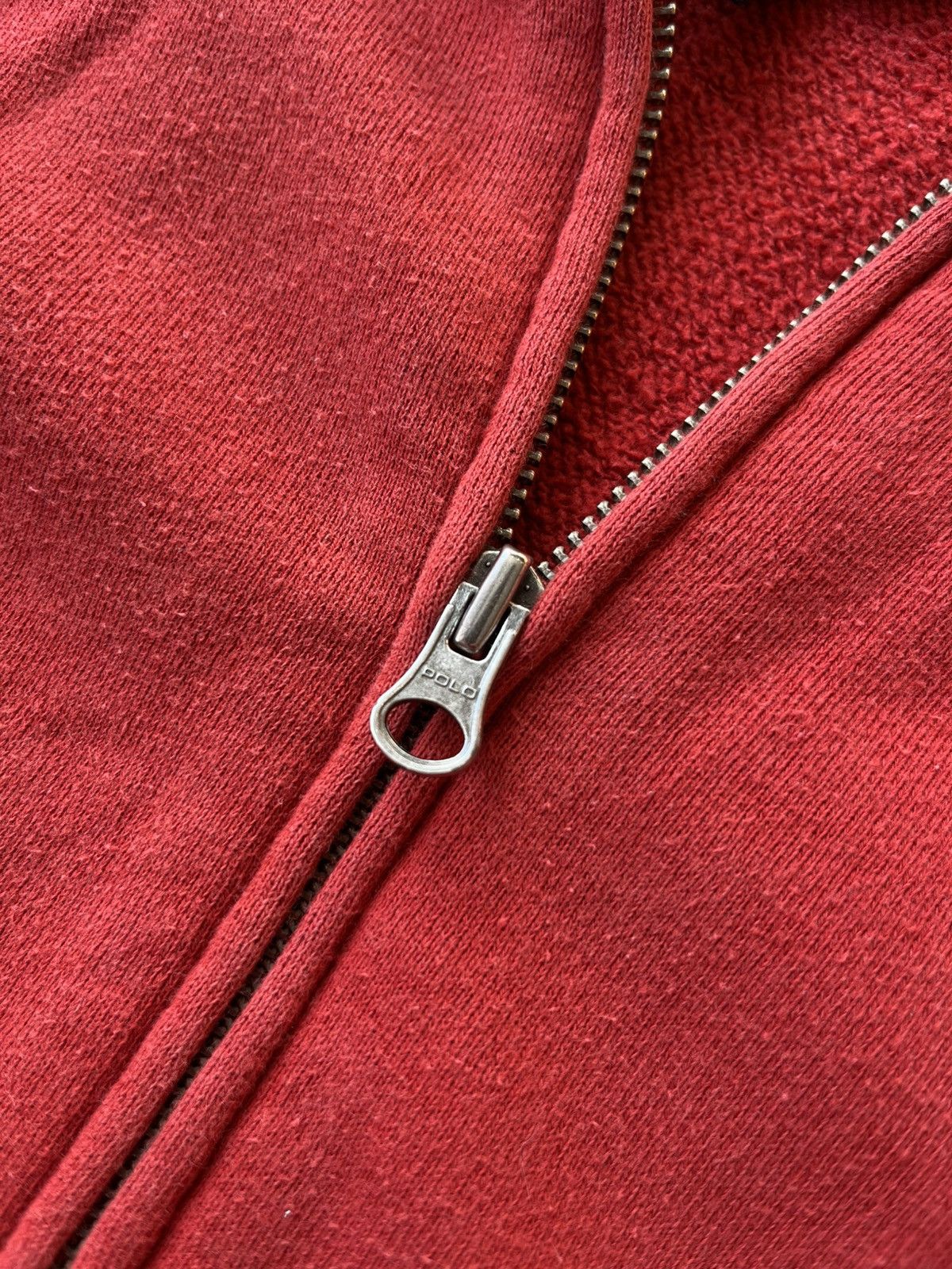 Polo Ralph Lauren Polo Ralph Lauren Red Y2K Zip Hoodie Men’s Size S Size US S / EU 44-46 / 1 - 9 Thumbnail