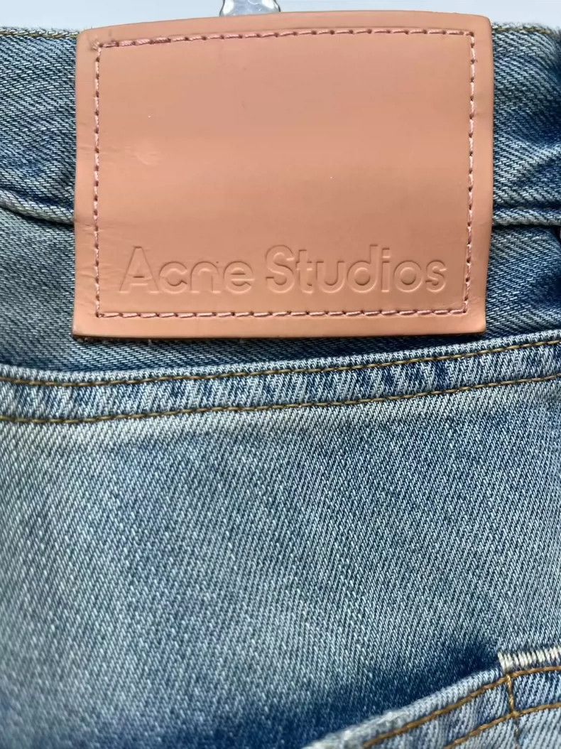 Acne Studios acne studios Heavy industry loose and non-elastic jeans Size US 34 / EU 50 - 4 Thumbnail