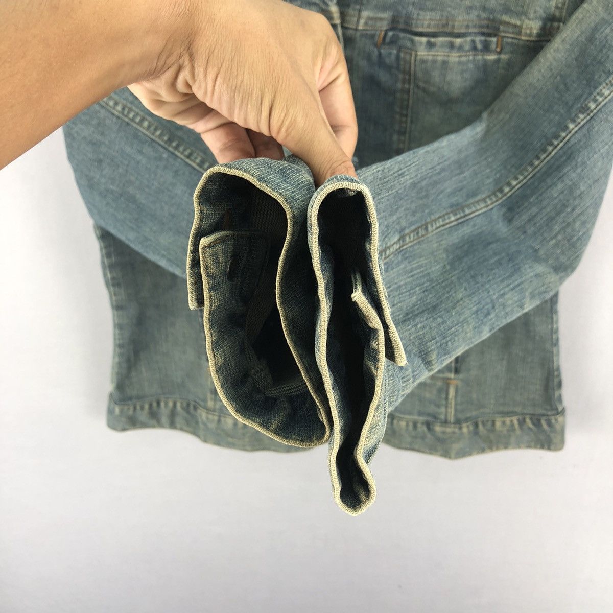 Japanese Brand Vintage Japanese Brand OiModel Denim Jacket Size S / US 4 / IT 40 - 8 Thumbnail