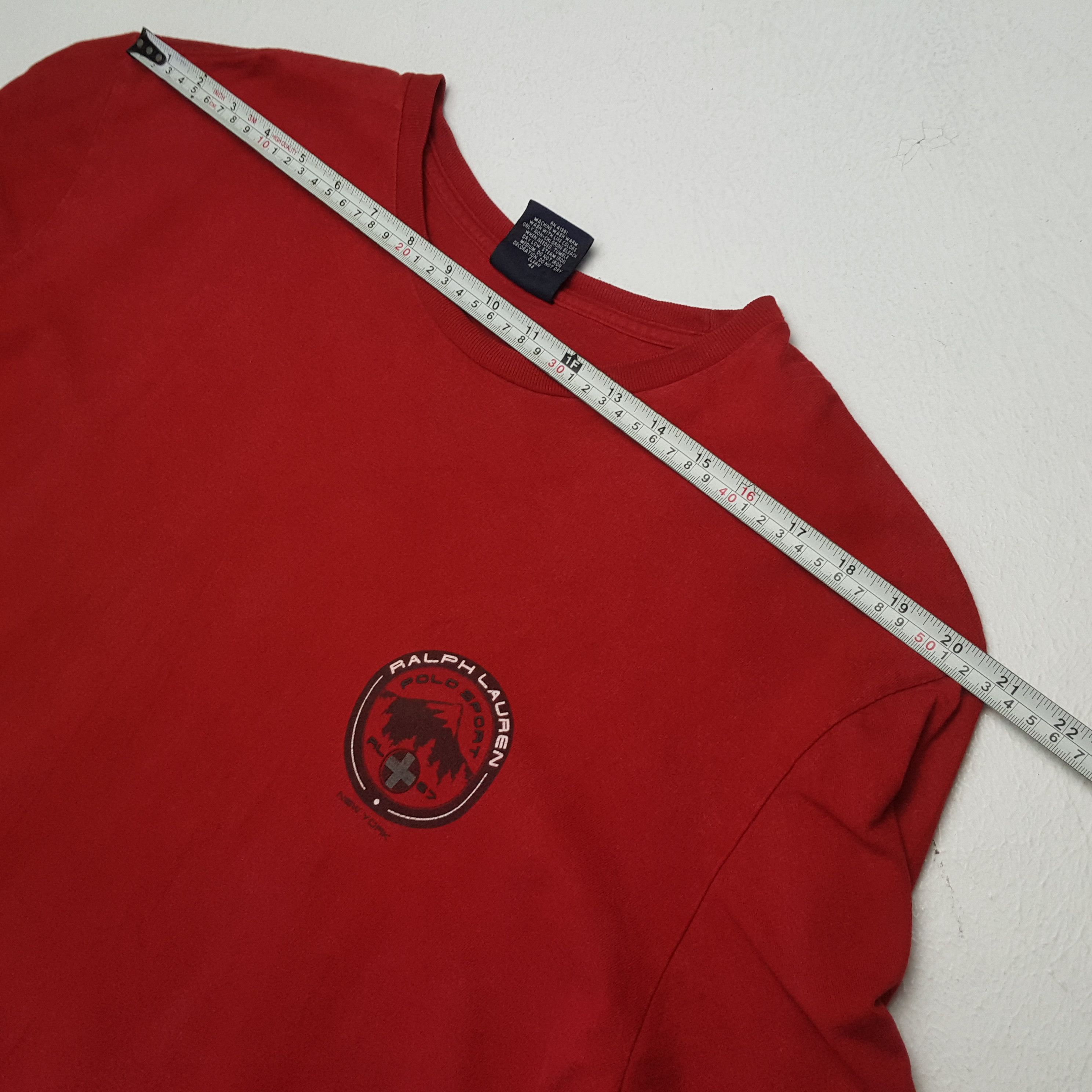 Polo Ralph Lauren × Vintage POLO SPORT RALPH LAUREN Spellout Design Long Sleeve Tshirt Size US L / EU 52-54 / 3 - 5 Thumbnail