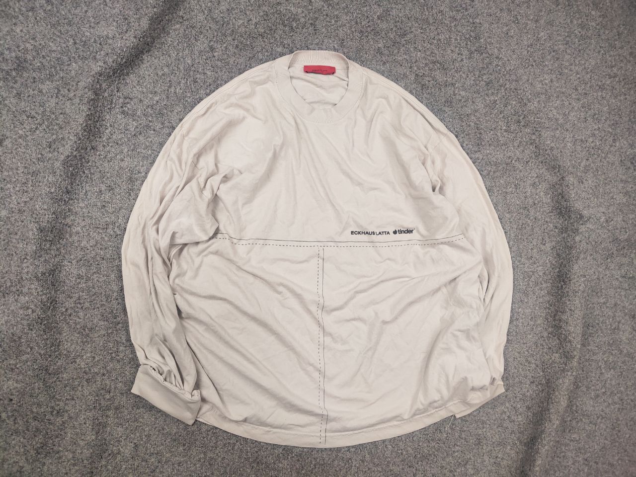 Eckhaus Latta Eckhaus Latta Tinder Available Jersey Long sleeve Shirt Tee Size US XL / EU 56 / 4 - 1 Thumbnail