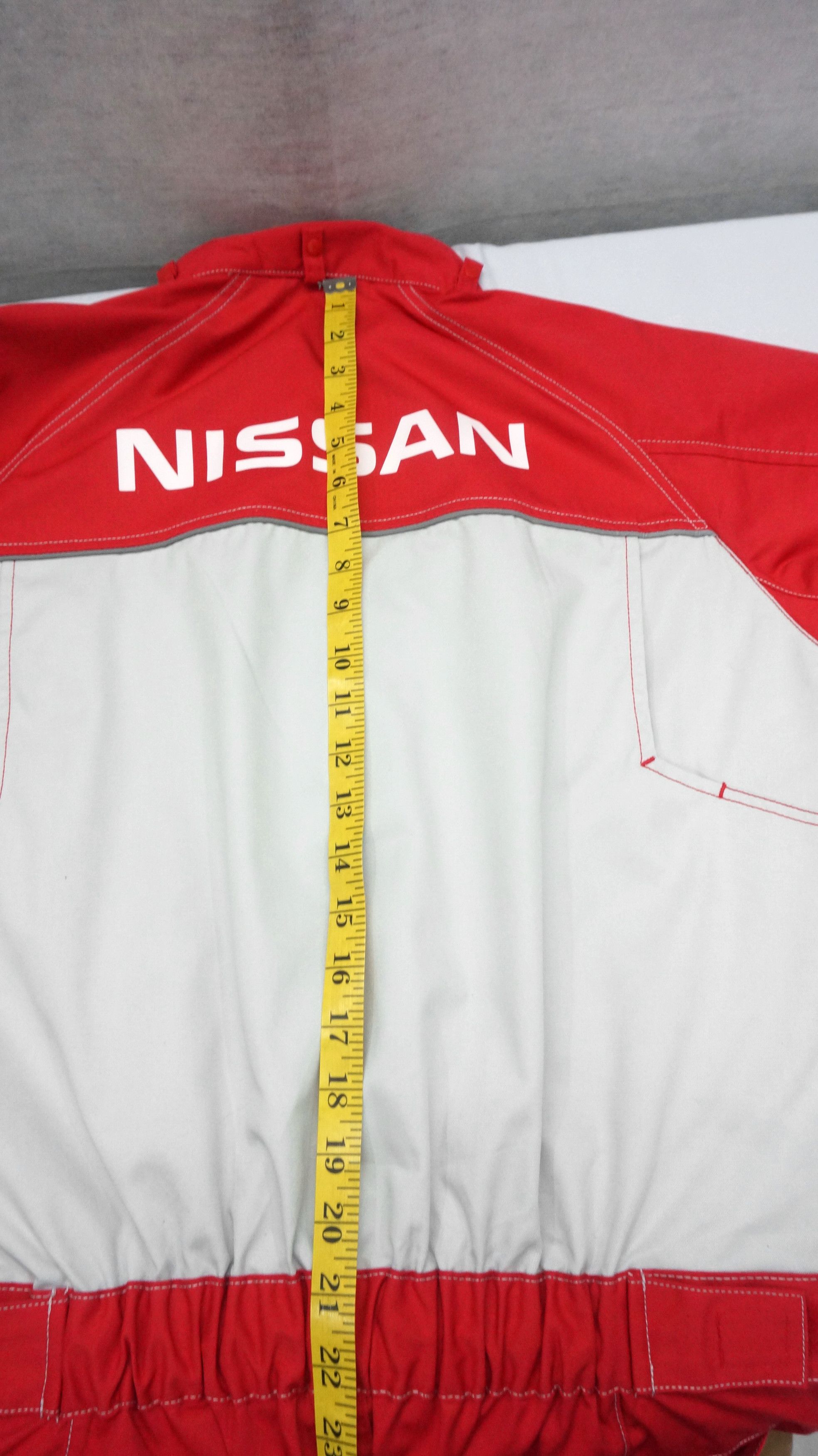 Japanese Brand Japan NISSAN MOTORS Vintage Heavy Duty Uniform Coverall Size US 32 / EU 48 - 12 Thumbnail