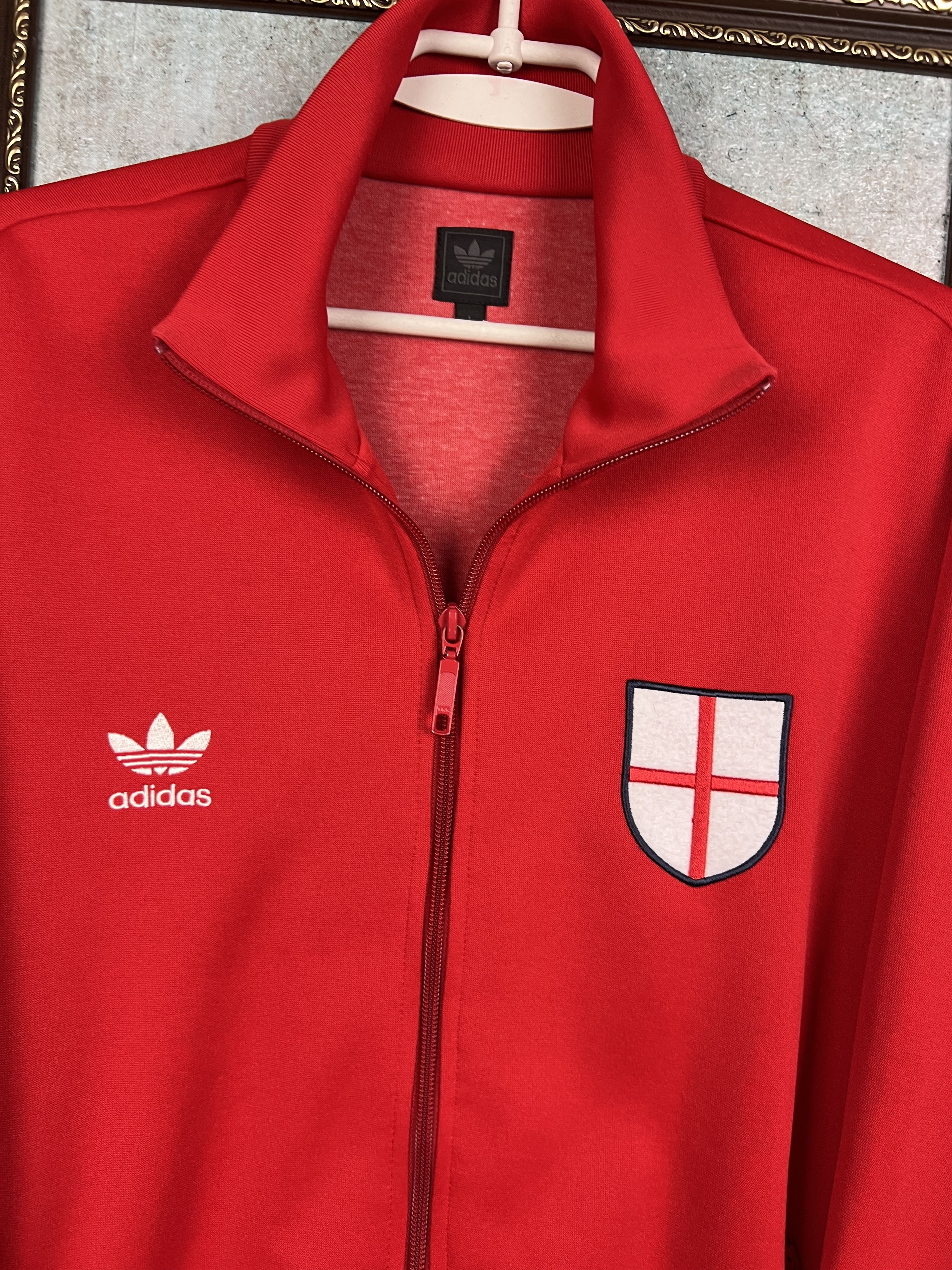 Adidas Adidas Originals England Football Jacket Track Top World Cup Size US L / EU 52-54 / 3 - 3 Thumbnail