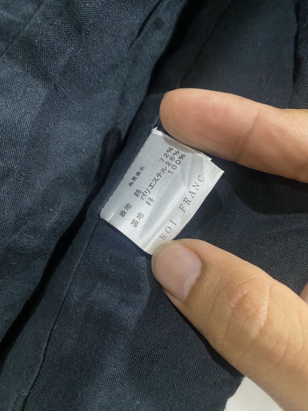 If Six Was Nine Roi Franc Double Collar Leather Jacket Size US S / EU 44-46 / 1 - 13 Thumbnail