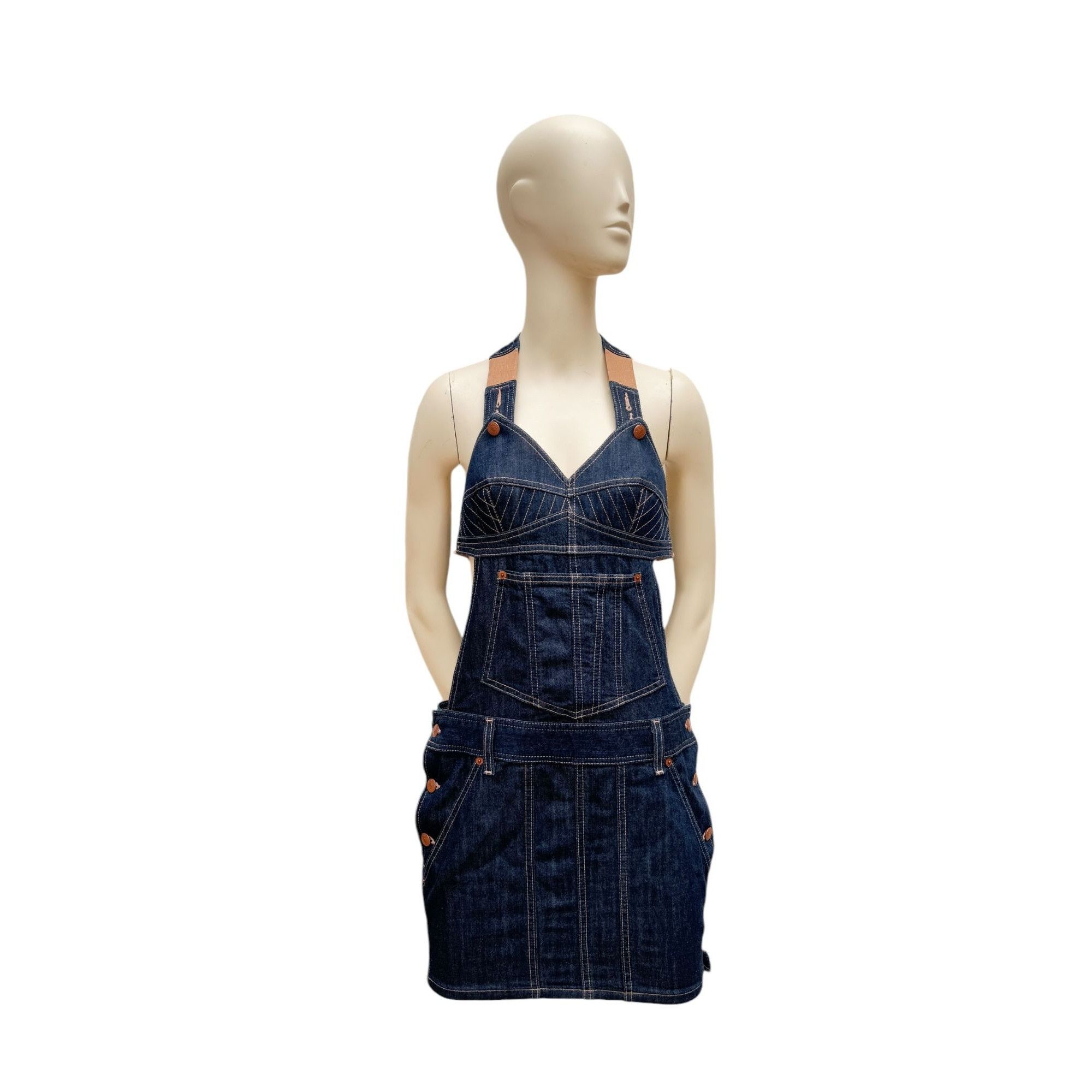 Jean Paul Gaultier Levis X Jean Paul Gaultier Denim Jumpsuit