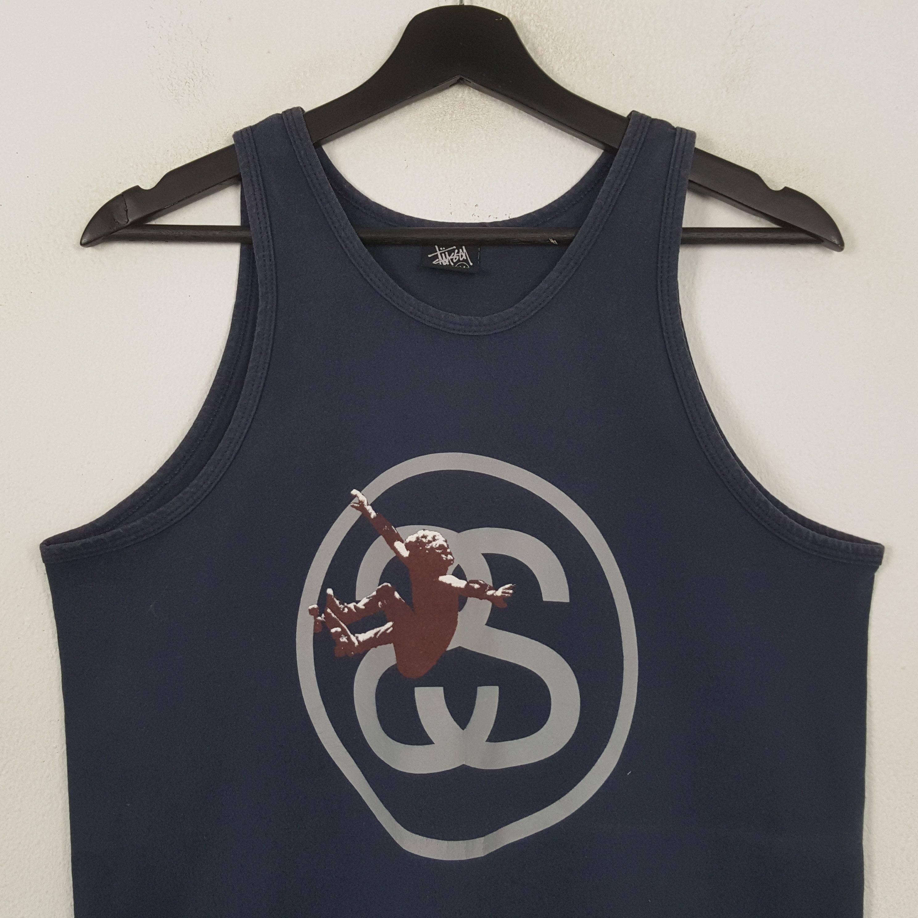 Stussy Stussy Skateboard Sleeveless RR13 Size US M / EU 48-50 / 2 - 2 Thumbnail