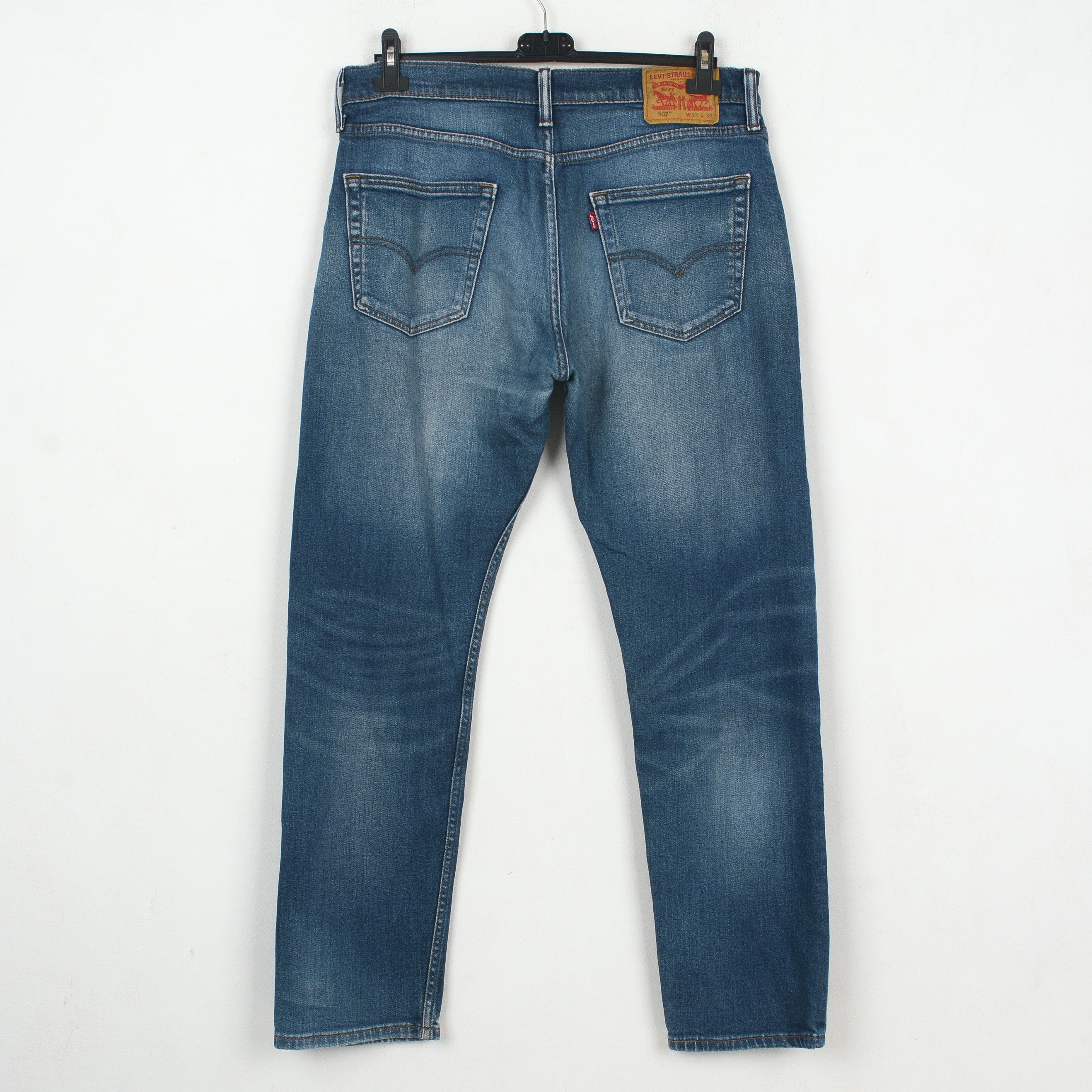 Levi's Mens 502 W32 L32 Regular Tapered Jeans Denim Pants Trousers Size US 32 / EU 48 - 3 Thumbnail