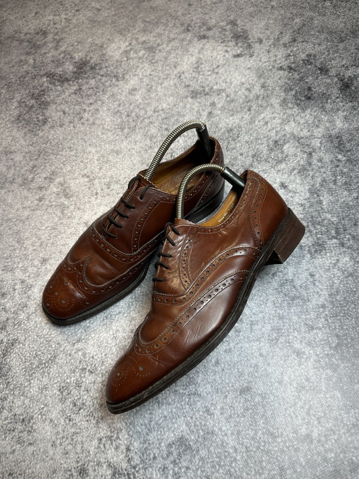 Designer × Leather Vintage Loake Bros Casual Leather Shoes Streetwear Luxury 9 Size US 9 / EU 42 - 2 Thumbnail