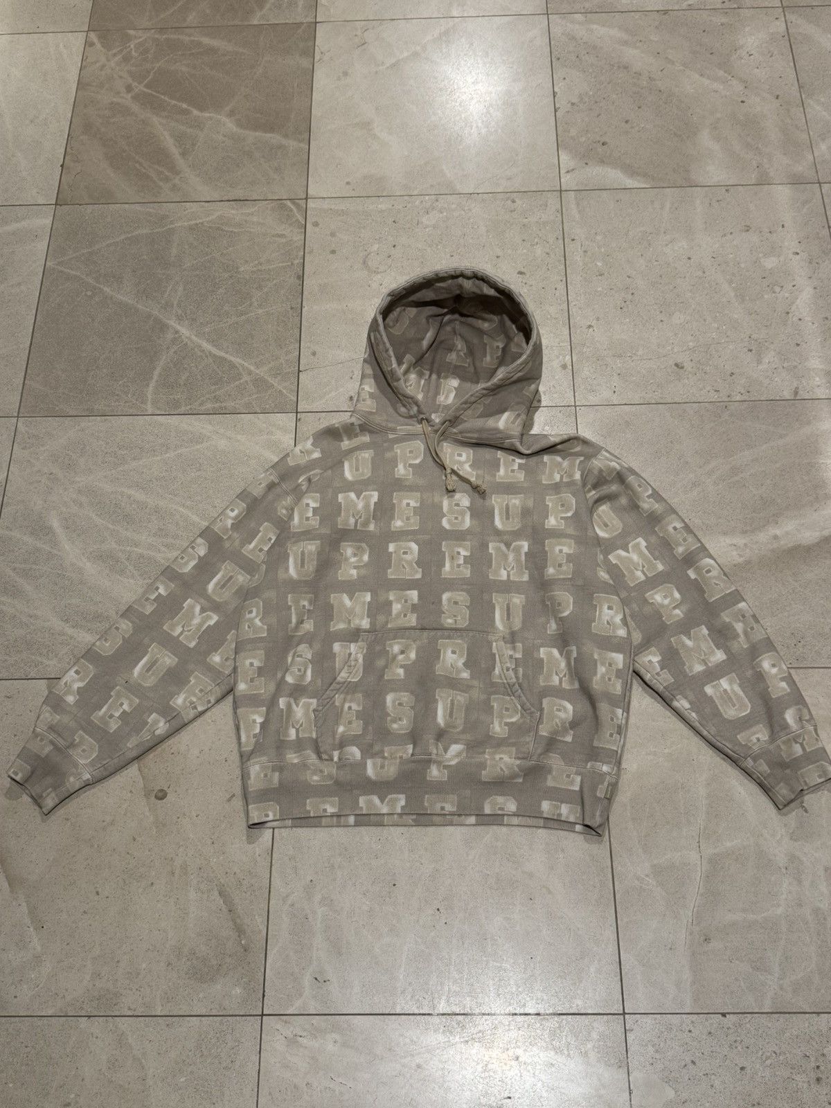 supreme block hoodie