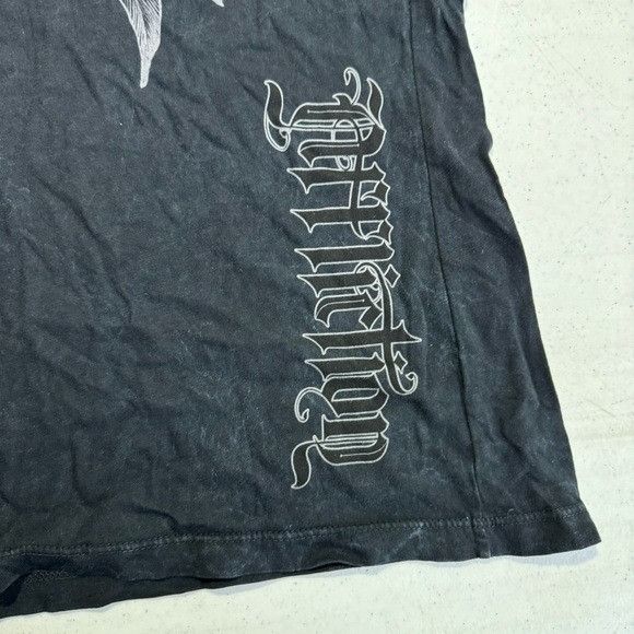 Affliction Women's Affliction Age Of Winter BLACK LAVA WASH T-Shirt M Size M / US 6-8 / IT 42-44 - 5 Thumbnail