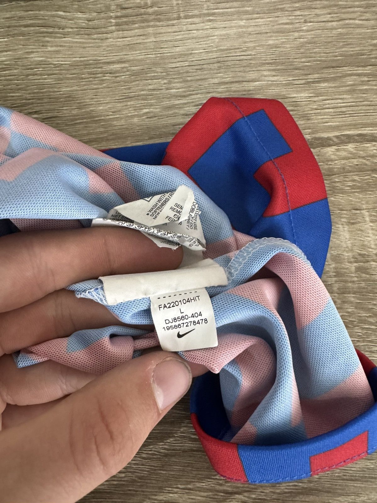 Nike FC Barcelona 2022/2023 Pre-Match Jersey Mens L Size US L / EU 52-54 / 3 - 15 Thumbnail