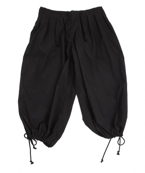 Pre-owned Yohji Yamamoto Light Balloon Pants Wide Pants In Black