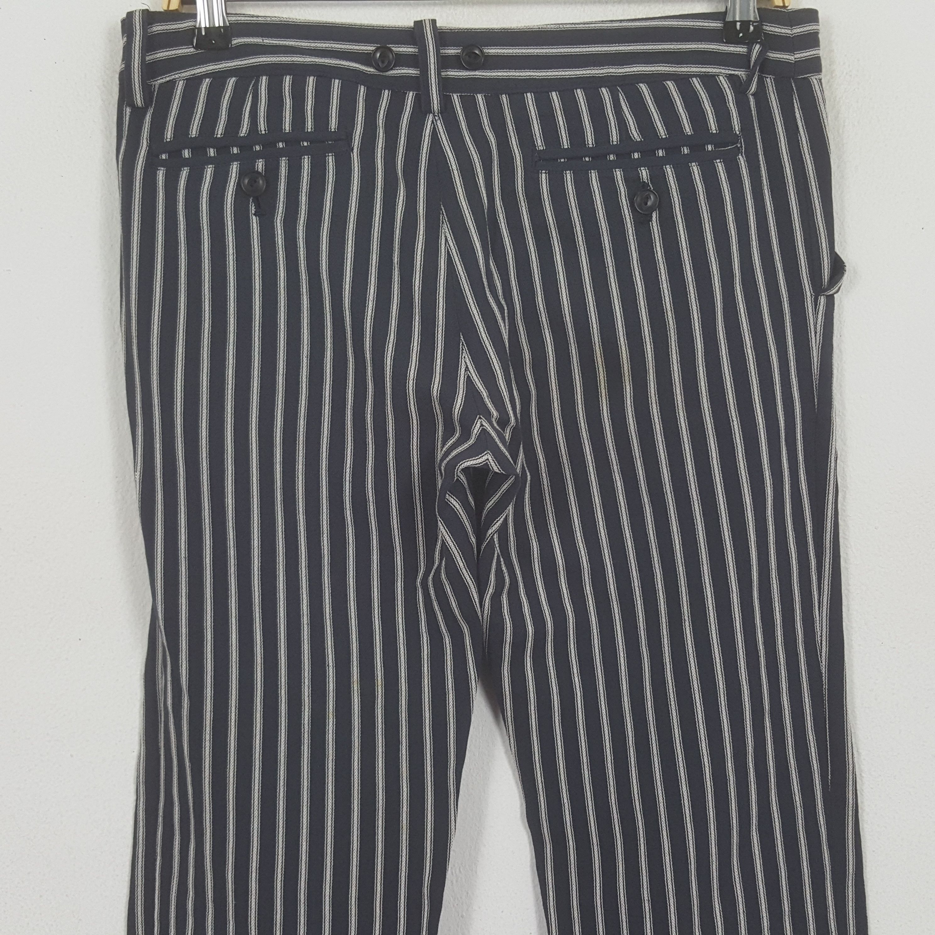Hysteric Glamour Vintage Hysteric Glamour Striped Rare Style Pants Size 32" / US 10 / IT 46 - 5 Thumbnail