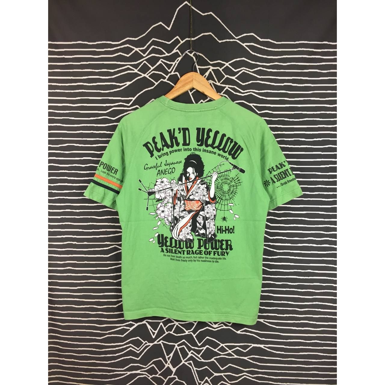 Japanese Brand × Vintage Peak'd Yellow Ted Company A Silent Rage of Fury Tee Size US M / EU 48-50 / 2 - 2 Thumbnail