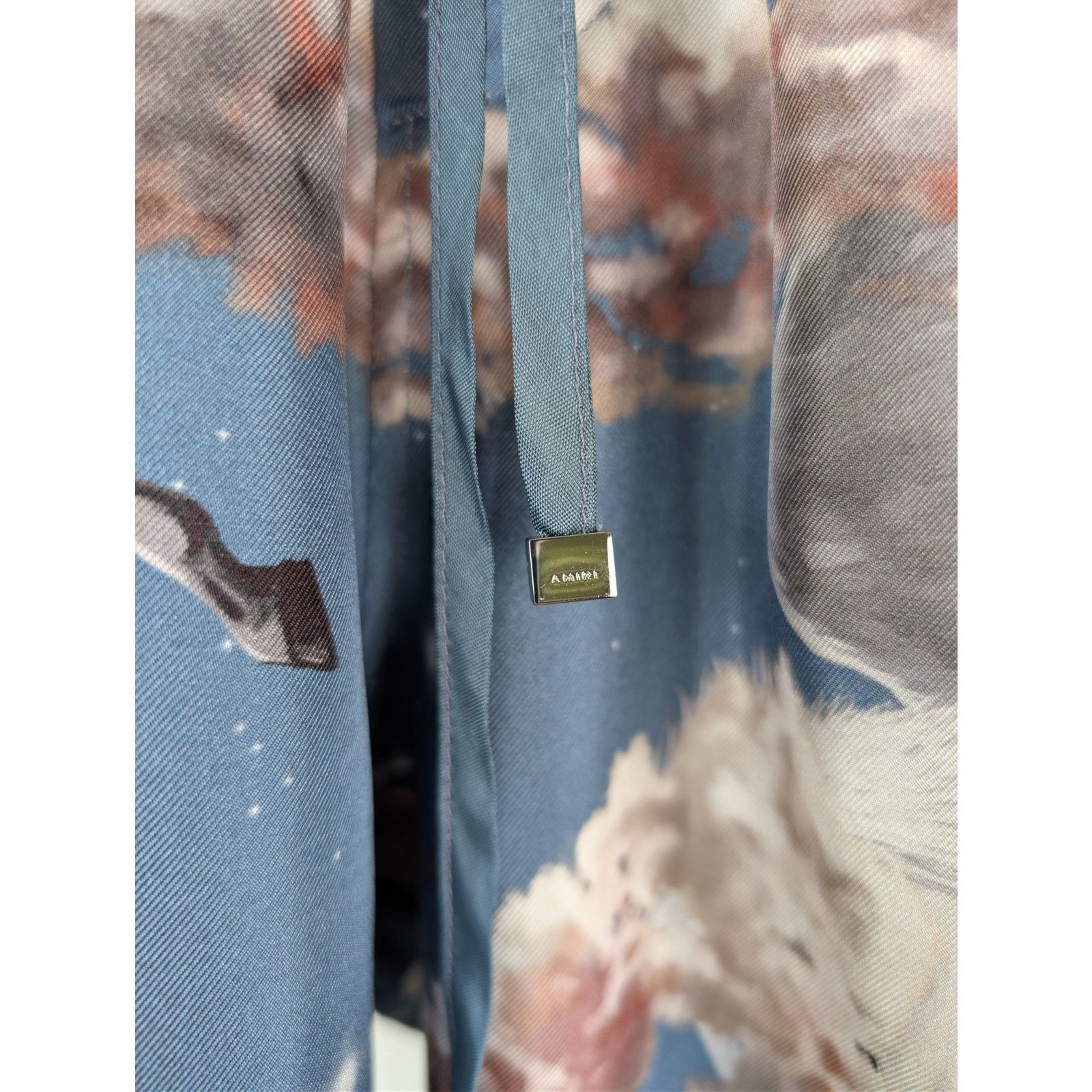 Amiri o1rshd1 CC20 Allover Pegasus PJ Shorts in Blue Size US 32 / EU 48 - 6 Thumbnail