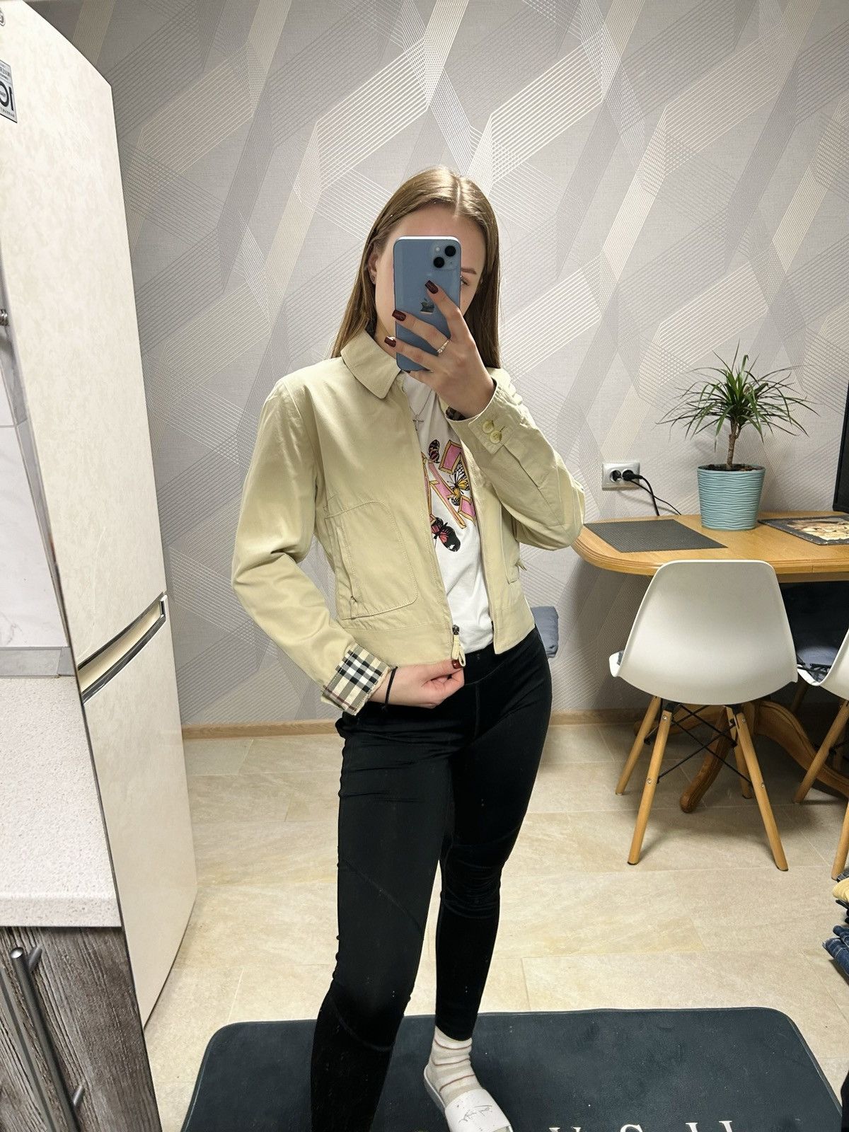 Burberry Burberry jacket womens vintage Size S / US 4 / IT 40 - 1 Thumbnail
