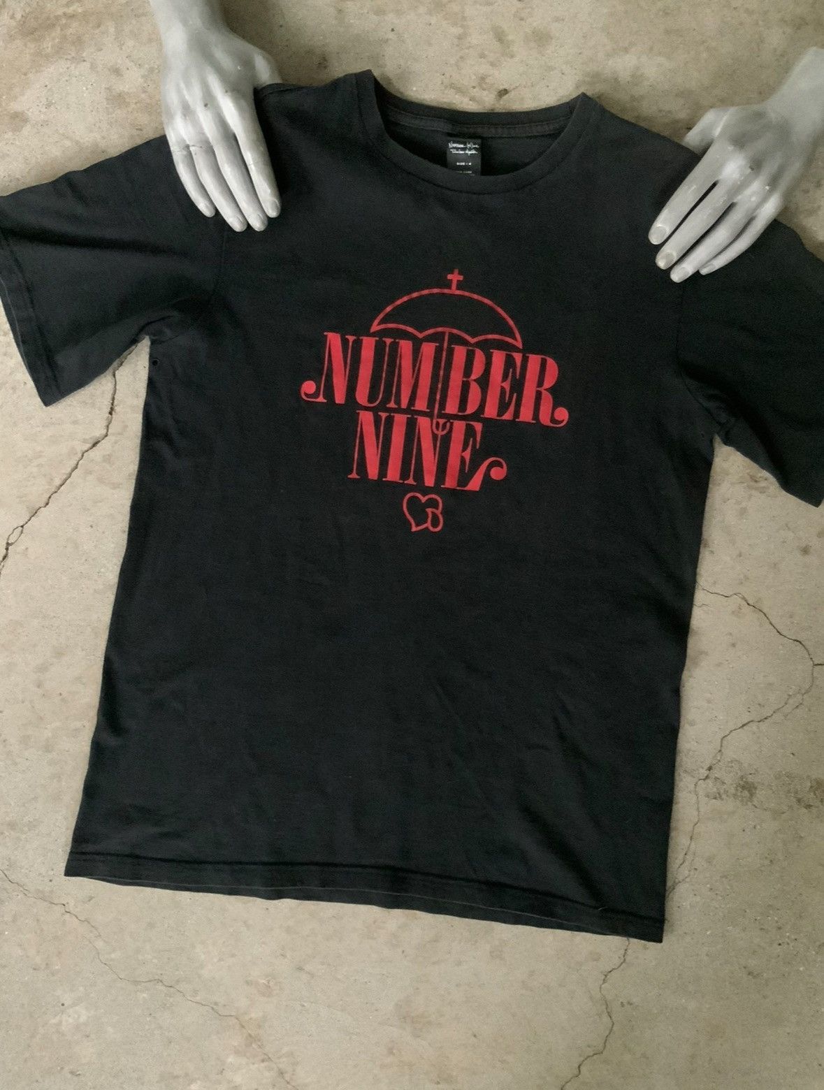 nine T-shirt night number トップス crawler 05ss