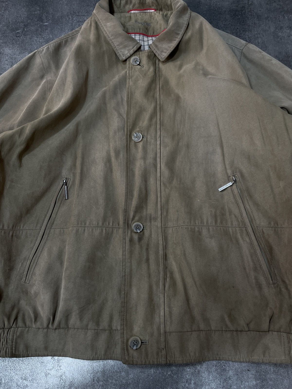 Bugatti Luxury Viscose Bugatti Vintage 90s Light Jacket Rare Boxy Size US L / EU 52-54 / 3 - 12 Thumbnail