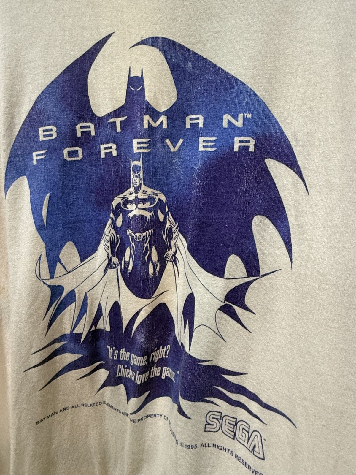 Vintage Vintage 1995 Batman Forever x SEGA Size US XL / EU 56 / 4 - 2 Thumbnail
