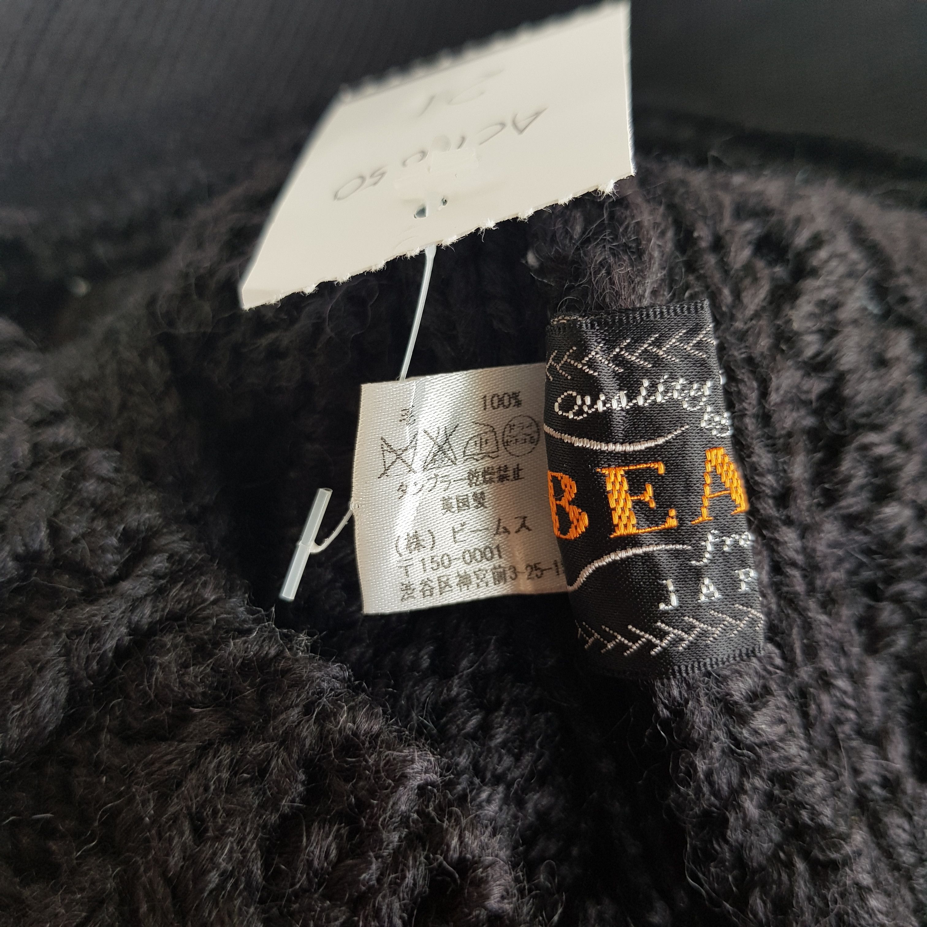 Beams Plus Vintage Beams Knitted Hats Beanie Aran Isle Snow Caps Size ONE SIZE - 10 Thumbnail