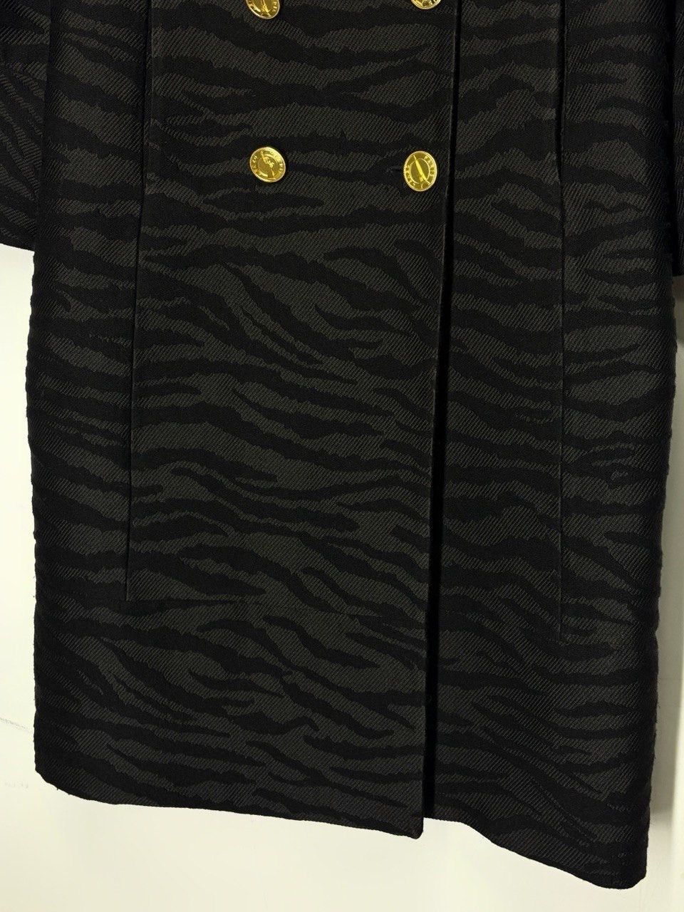 H&M × Kenzo Kenzo x H&M Tiger Pattern Wool Blend Long Coat Trench Size M / US 6-8 / IT 42-44 - 4 Thumbnail