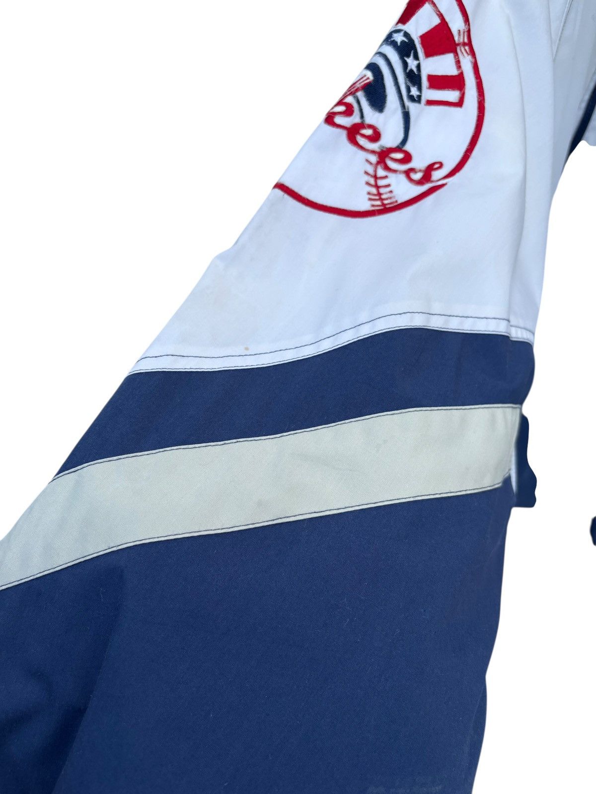 MLB Vintage New York Yankees Half Zipper Starter Pullover Size US XL / EU 56 / 4 - 6 Thumbnail
