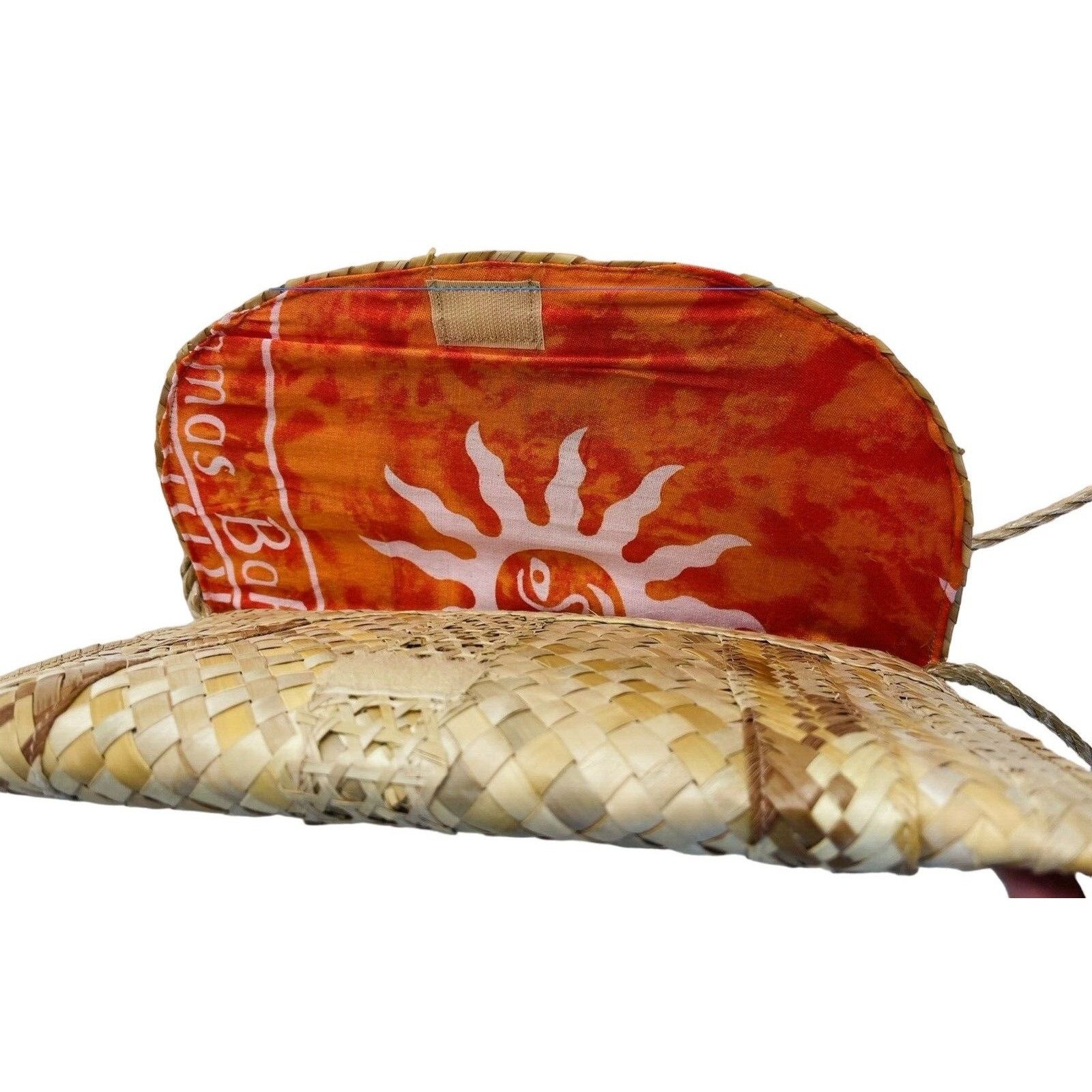 Other Woven Wicker Straw Women's Purse Clutch Shoulder Bag Orange Size ONE SIZE - 4 Thumbnail