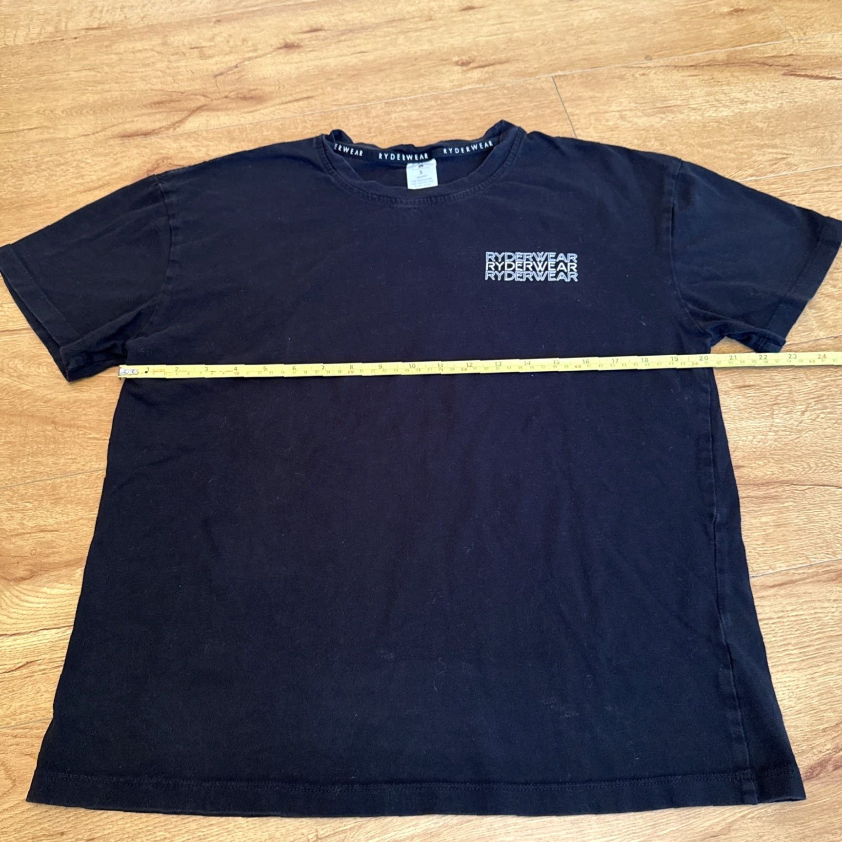 Vintage Ryderwear Co. Men's T-Shirt Small Black Cotton Short Sleeve Logo Workout Lifting Performance - Pre-owned Excellent Mens Size US S / EU 44-46 / 1 - 5 Thumbnail
