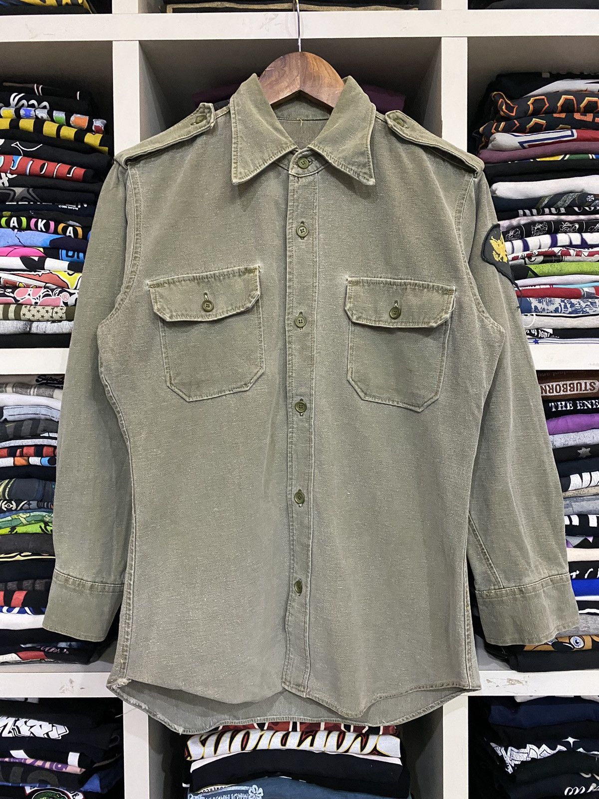 Japanese Brand × Vintage Vintage Worker Jacket Size US S / EU 44-46 / 1 - 2 Thumbnail