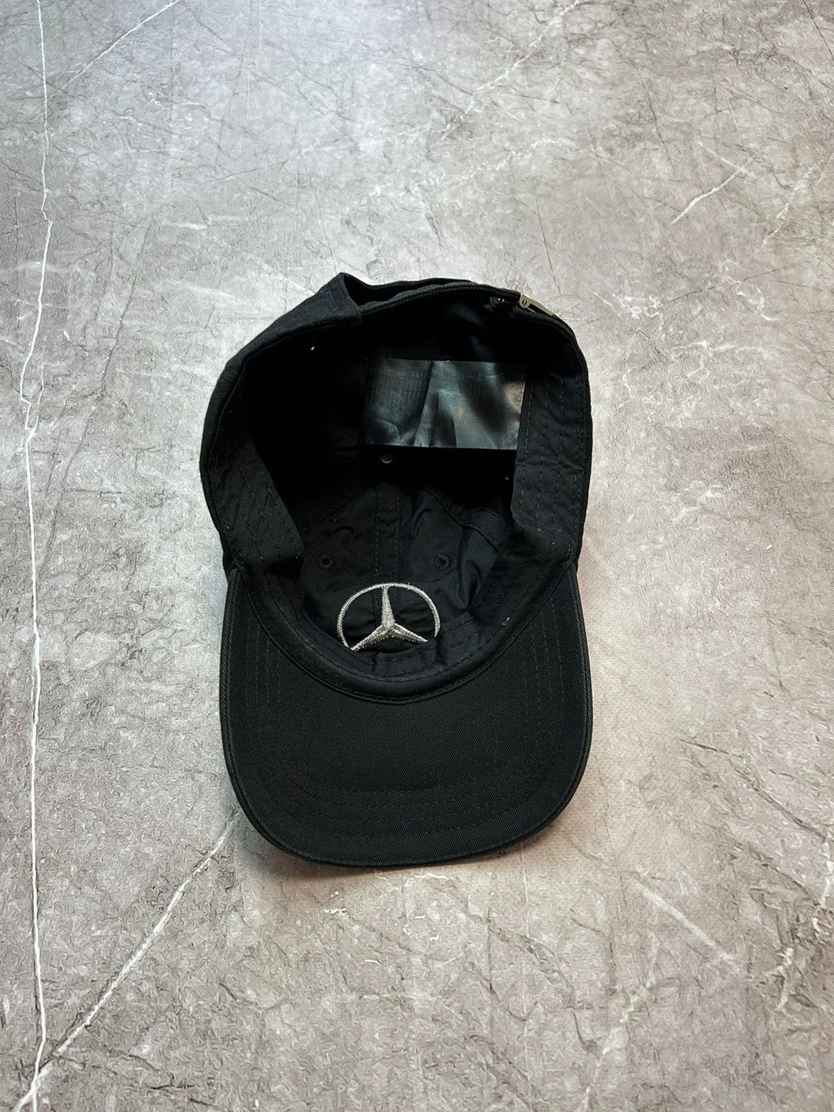 Mercedes-Benz × Vintage Vintage 90s Mercedes Benz Cap Hat Big Logo One Size Racing Size ONE SIZE - 4 Thumbnail