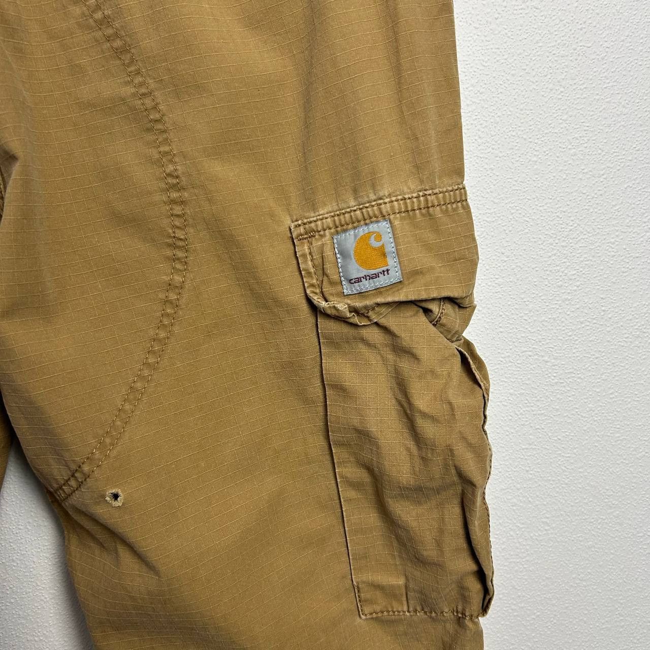 Carhartt Wip Vintage Carhartt Wip Patch logo cargo streetwear pants Size US 32 / EU 48 - 3 Thumbnail