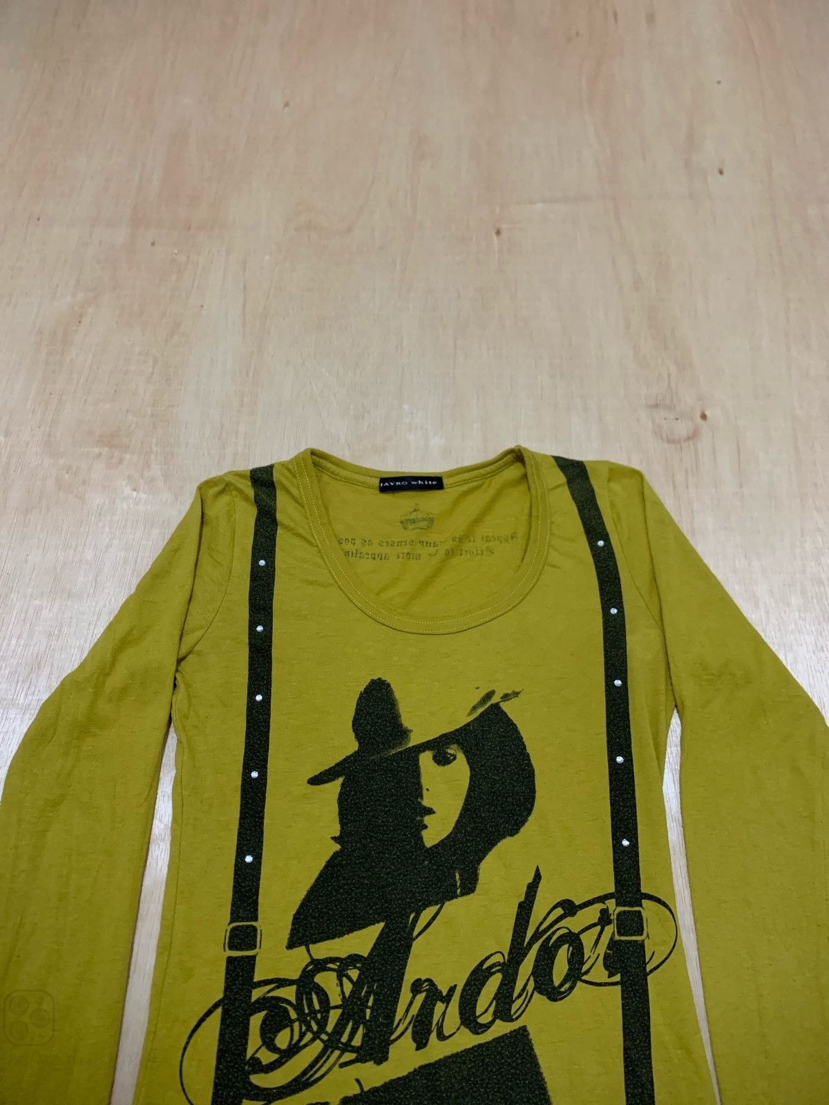 Japanese Brand Y2k Jayro White Hysteric Glamour Style Longsleeve Size ONE SIZE - 2 Thumbnail