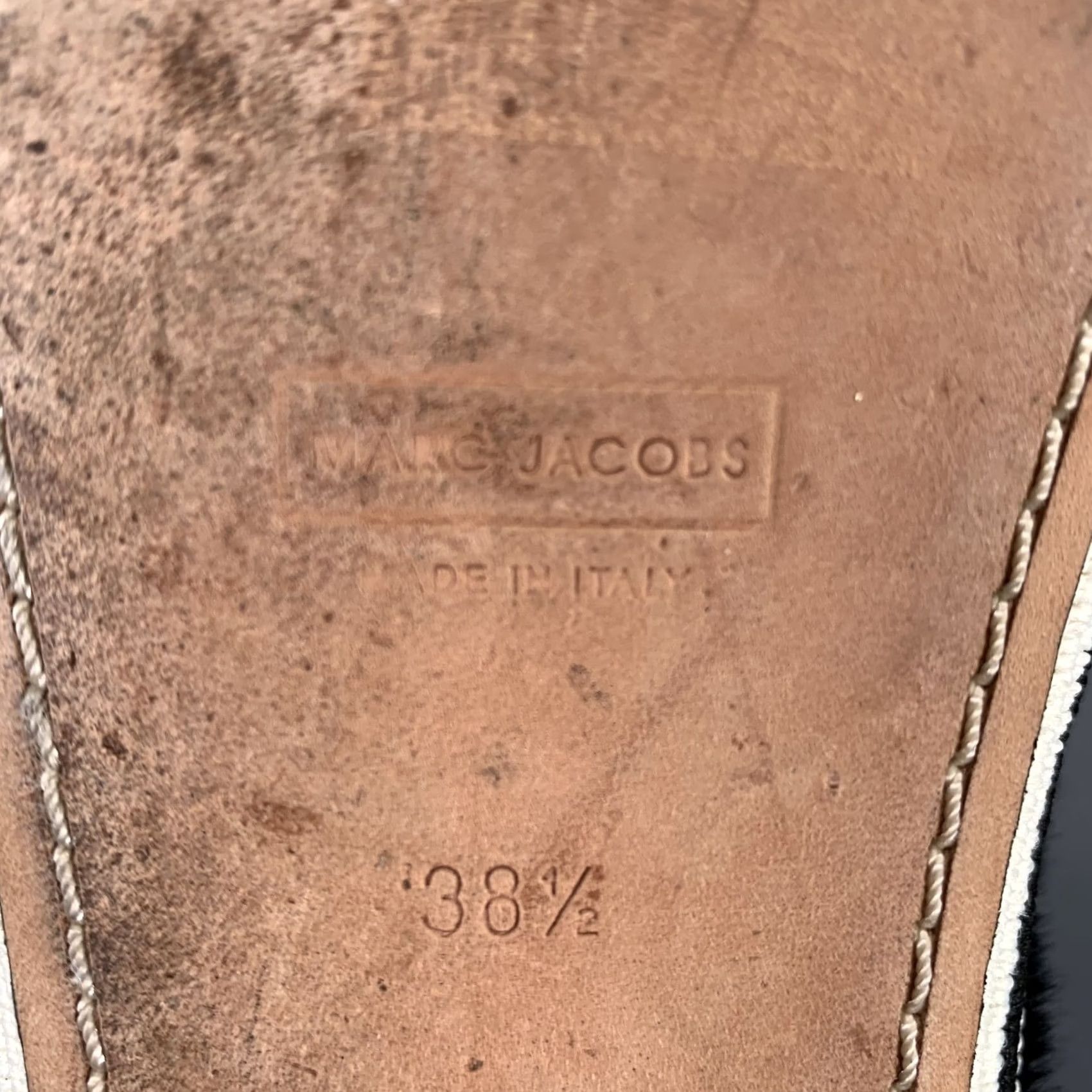 Marc Jacobs MARC JACOBS Black Leather Calfskin Chelsea Flats Size 8 Women Size US 8 / IT 38 - 7 Thumbnail
