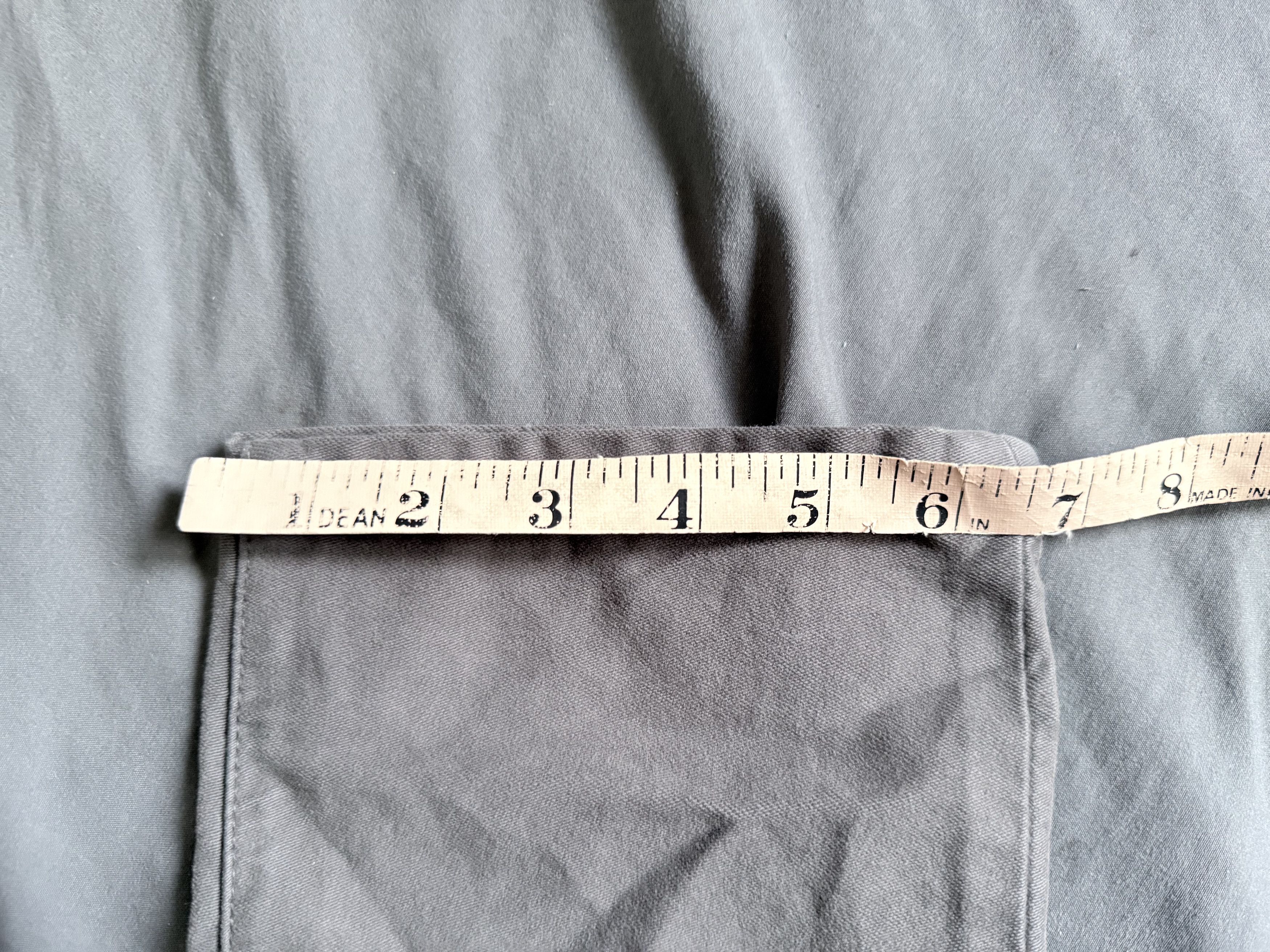 Todd Snyder Slim Fit 5-Pocket Italian Moleskin Pant in Grey 32x30 Size US 32 / EU 48 - 4 Thumbnail