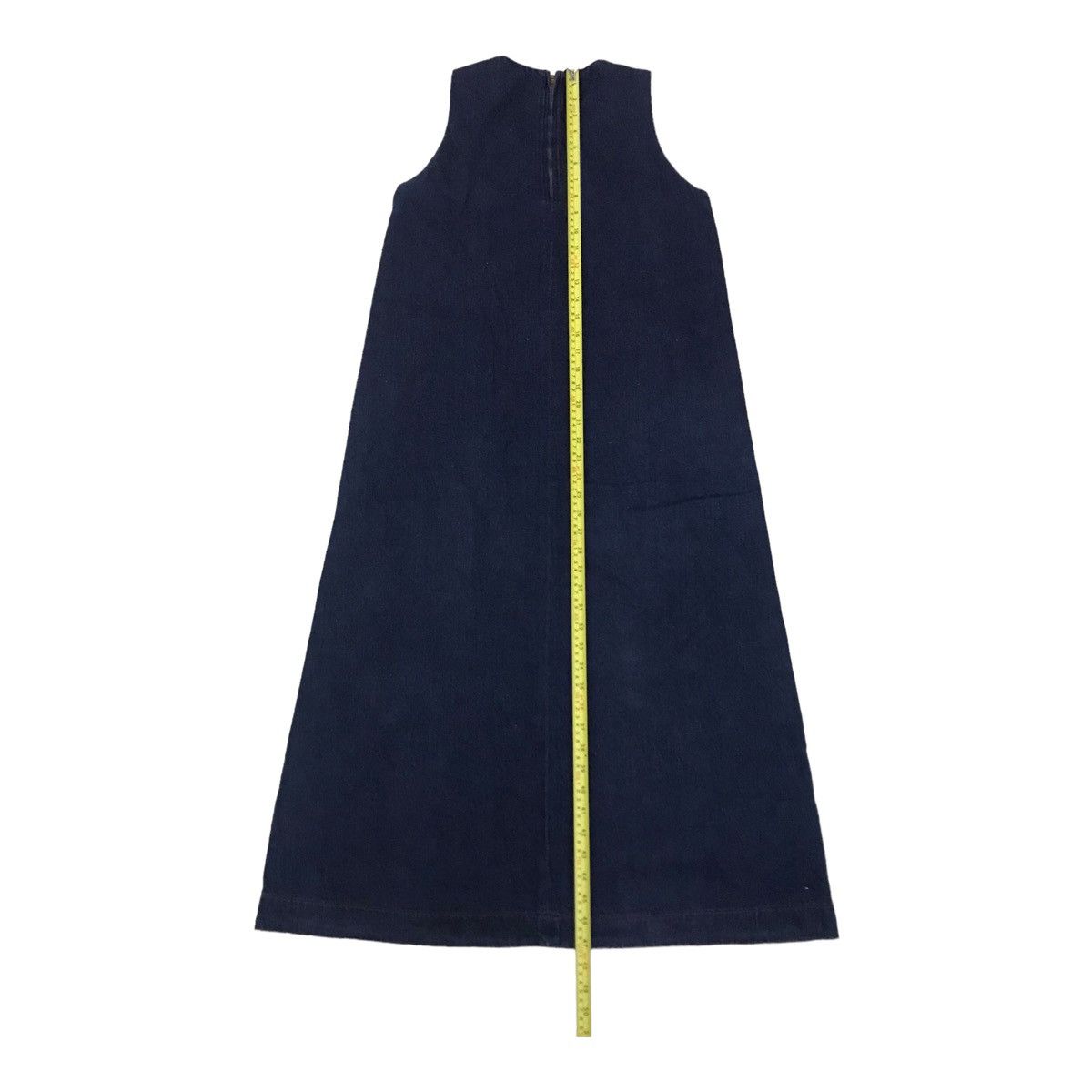 Nepenthes Hogg’s by Nepenthes Sleeveless Long Denim Dress Size S / US 4 / IT 40 - 14 Thumbnail